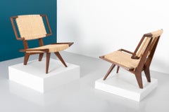 Easy Chairs and Ottomans by Paul László for Glenn of California, 1950s