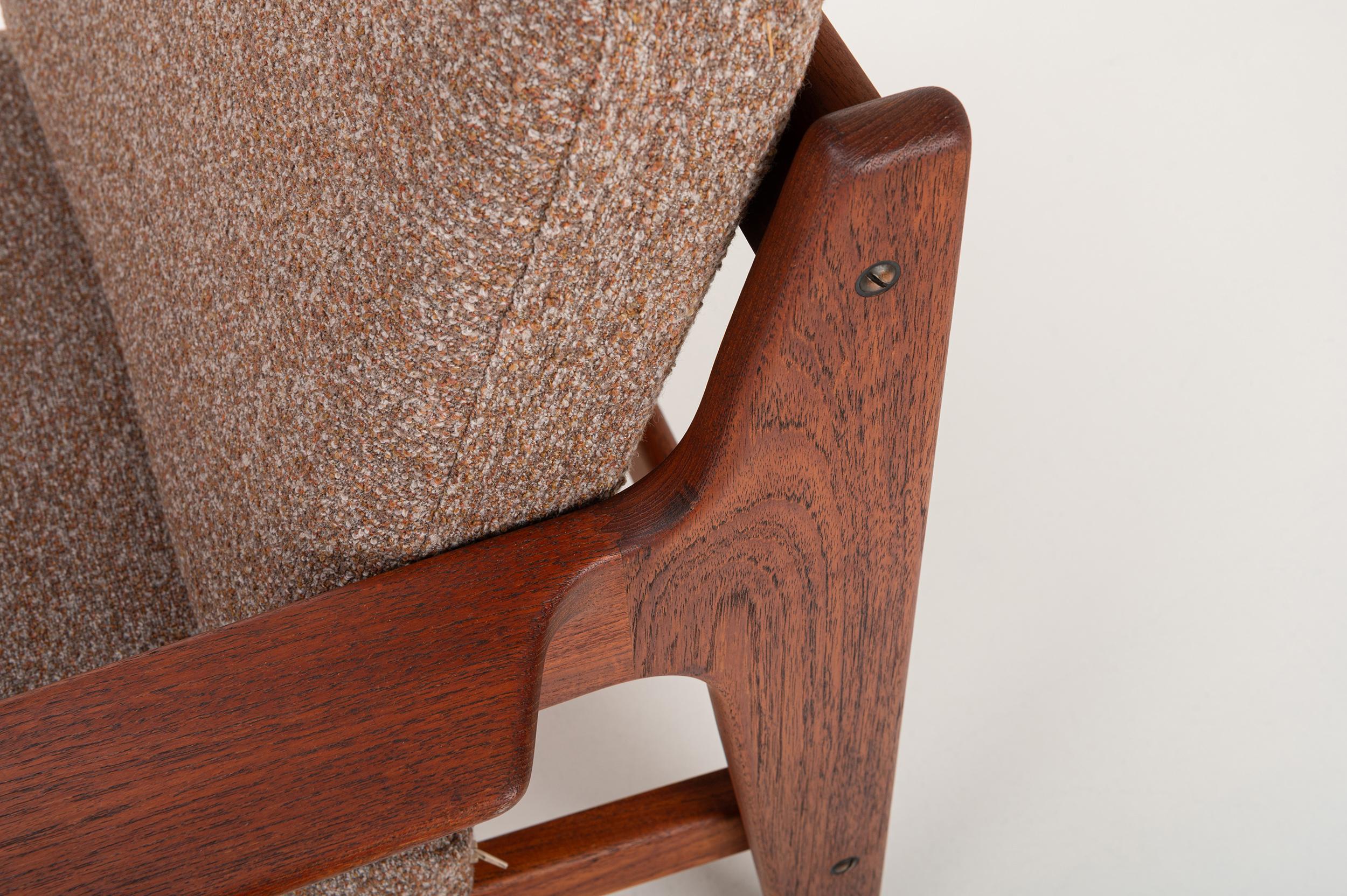 Easy Chairs by Arne Wahl Iversen for Komfort, Denmark, 1960s, Set of 2 In Good Condition For Sale In Ranst, VAN