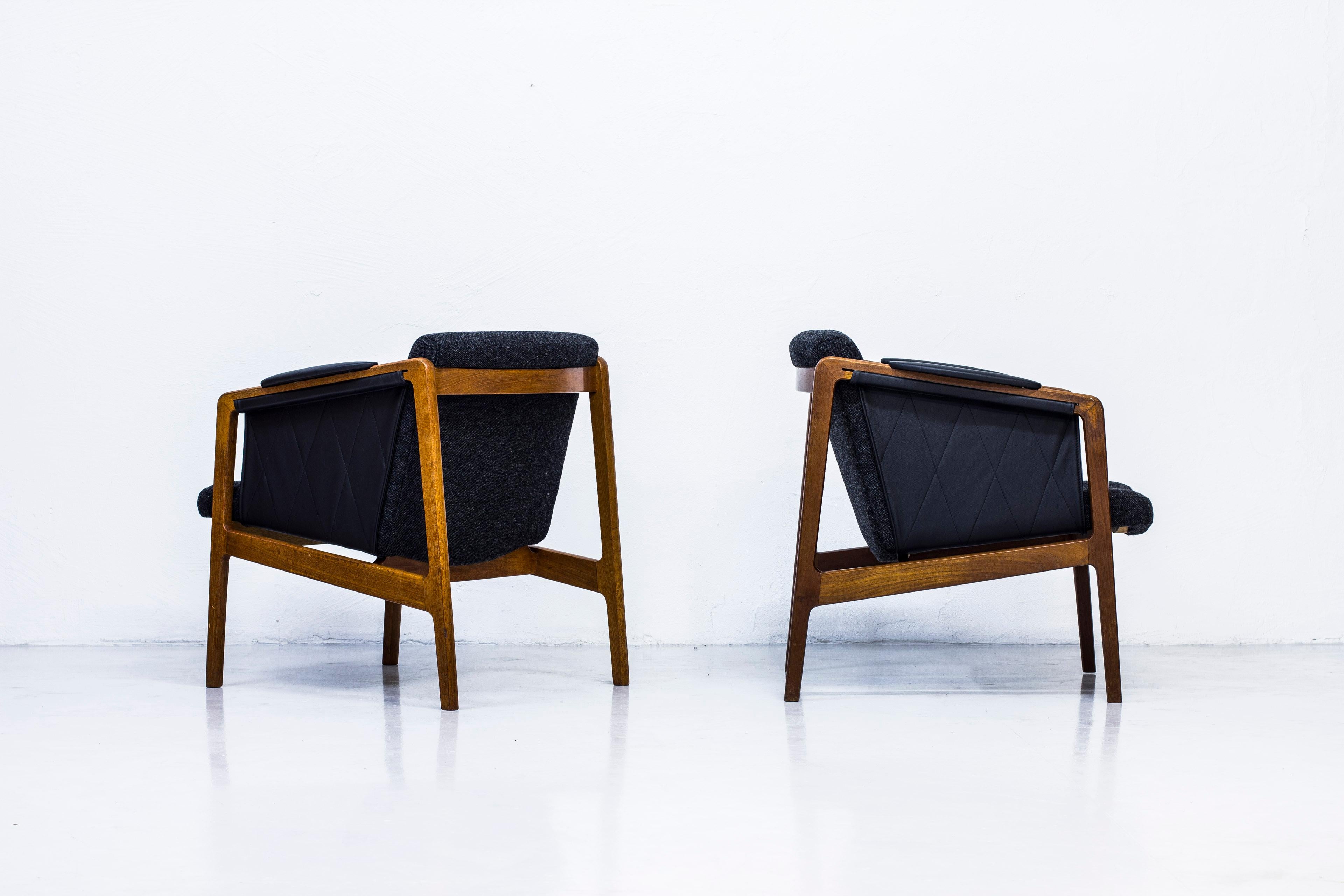 Scandinavian Modern Easy Chairs by Bjørn Engø, circa 1958