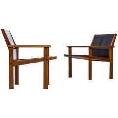Easy Chairs by Hans-Agne Jakobsson, Sweden, 1970s