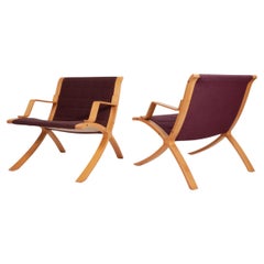 Easy Chairs by Peter Hvidt & Orla Mølgaard-Nielsen for Fritz Hansen, 1979