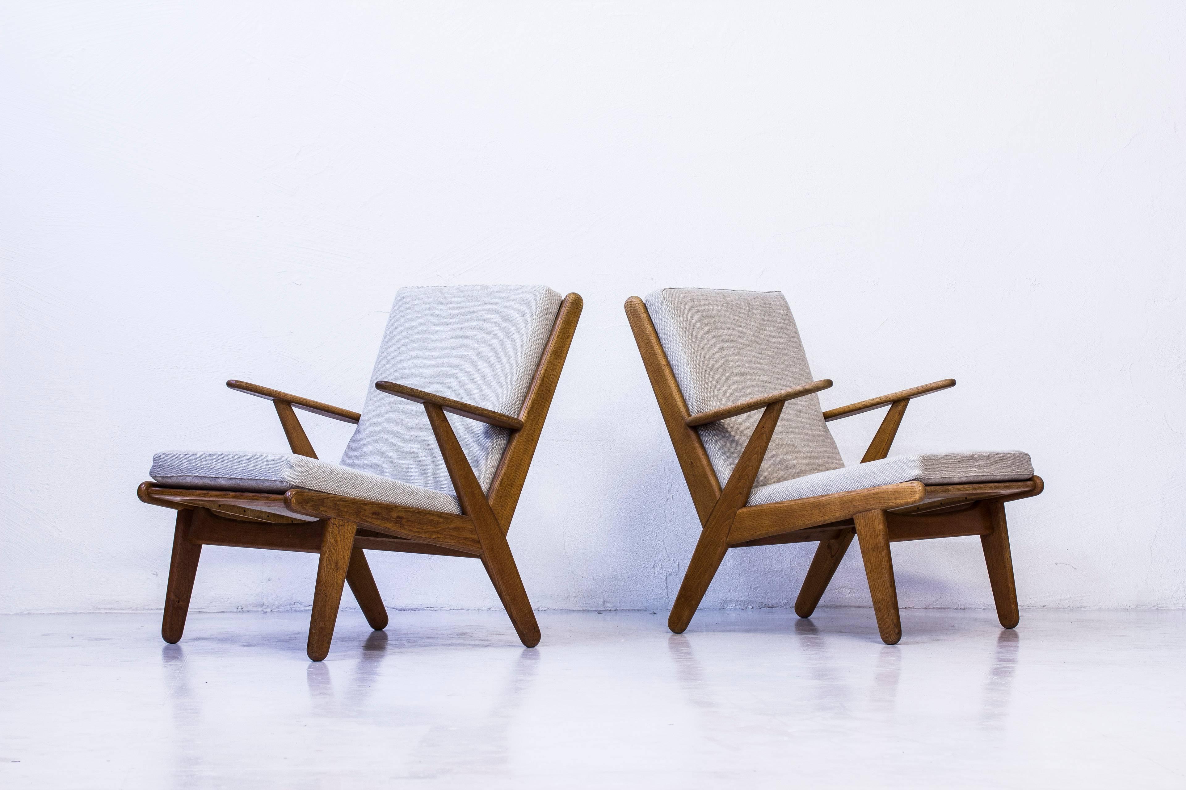 Scandinavian Modern Easy Chairs by Poul M. Volther for FDB