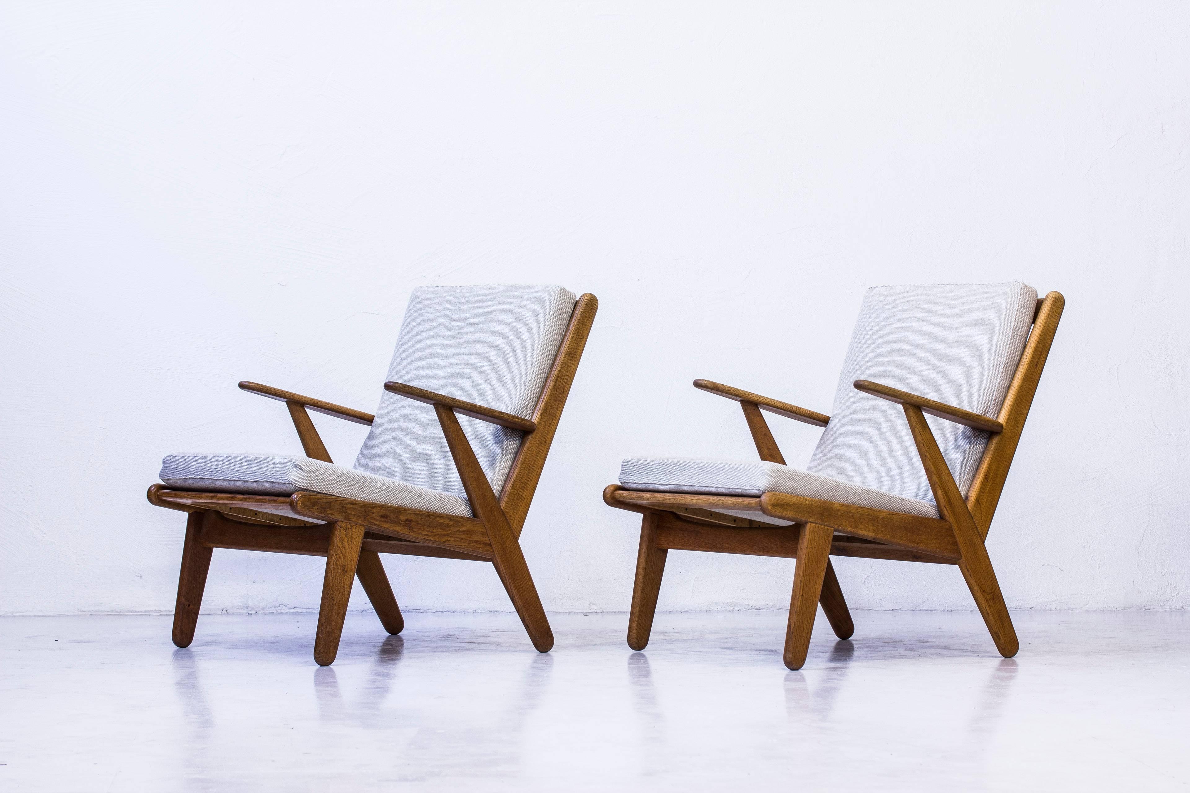 Danish Easy Chairs by Poul M. Volther for FDB