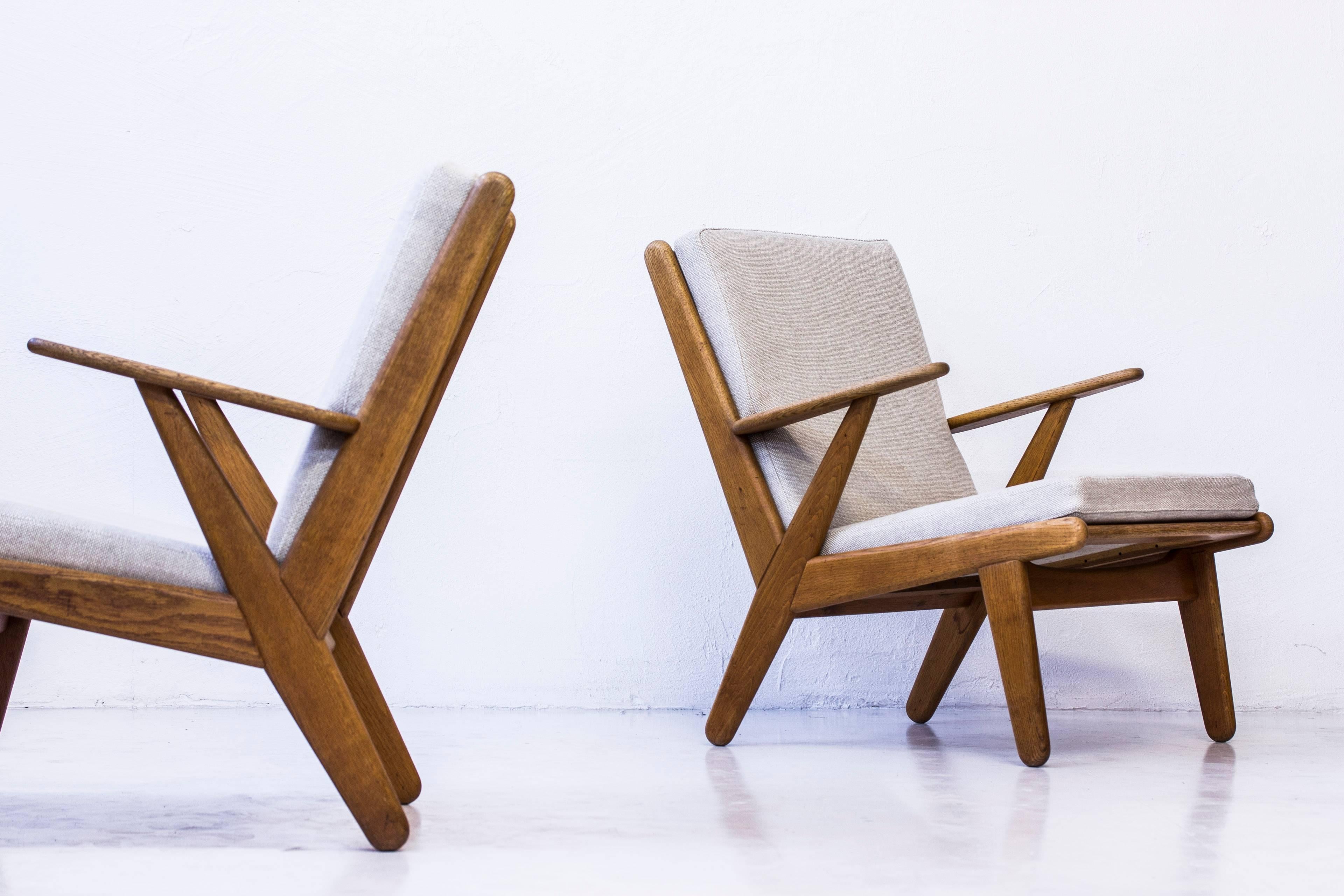 Easy Chairs by Poul M. Volther for FDB In Excellent Condition In Hägersten, SE