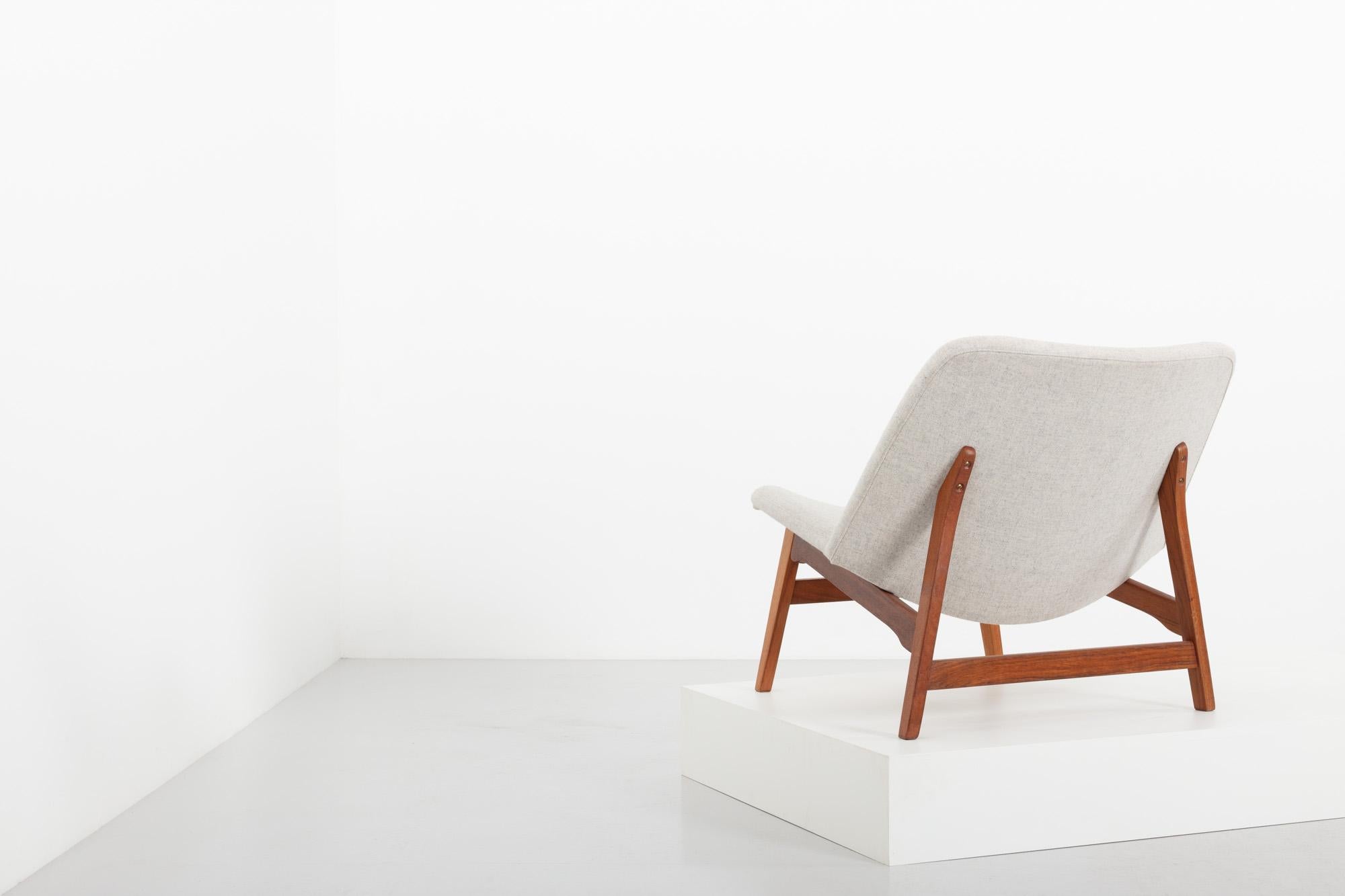 Easy Chairs by Yngve Ekström for ESE-Möbler, Sweden, 1950s For Sale 1
