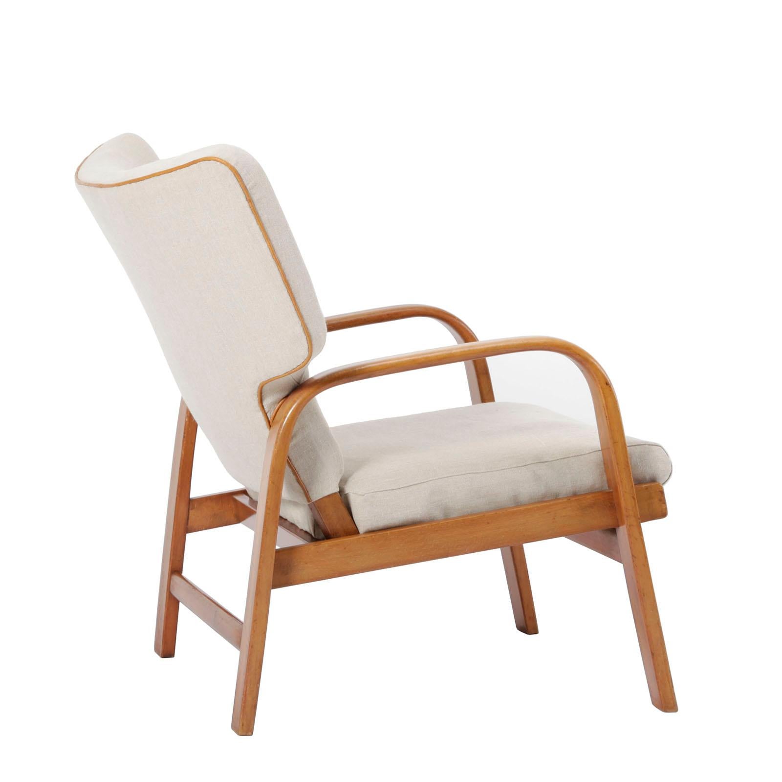 Danish Easy Chairs Designed by Magnus Stephensen in 1932 For Sale