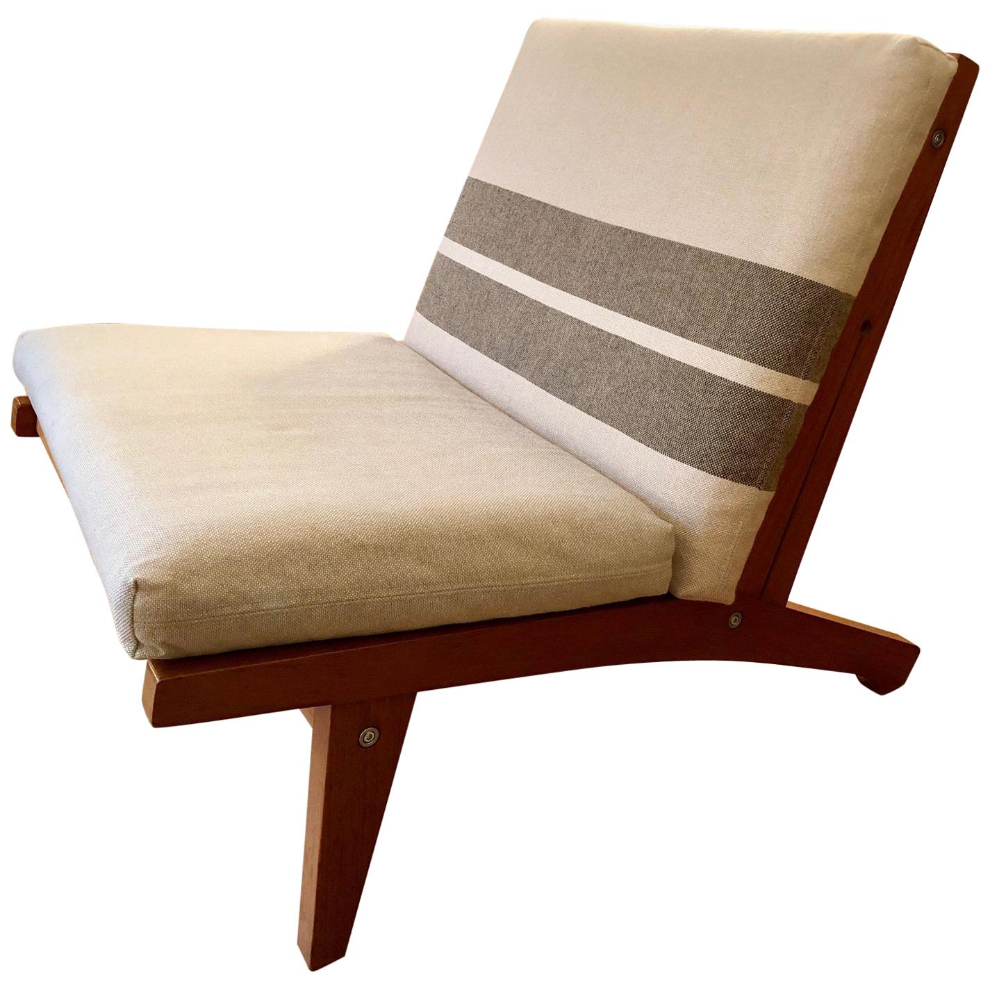Easy Chairs Hans Wegner Teak Model GE370 for GETAMA