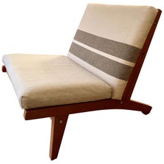 Easy Chairs Hans Wegner Teak Model GE370 for GETAMA