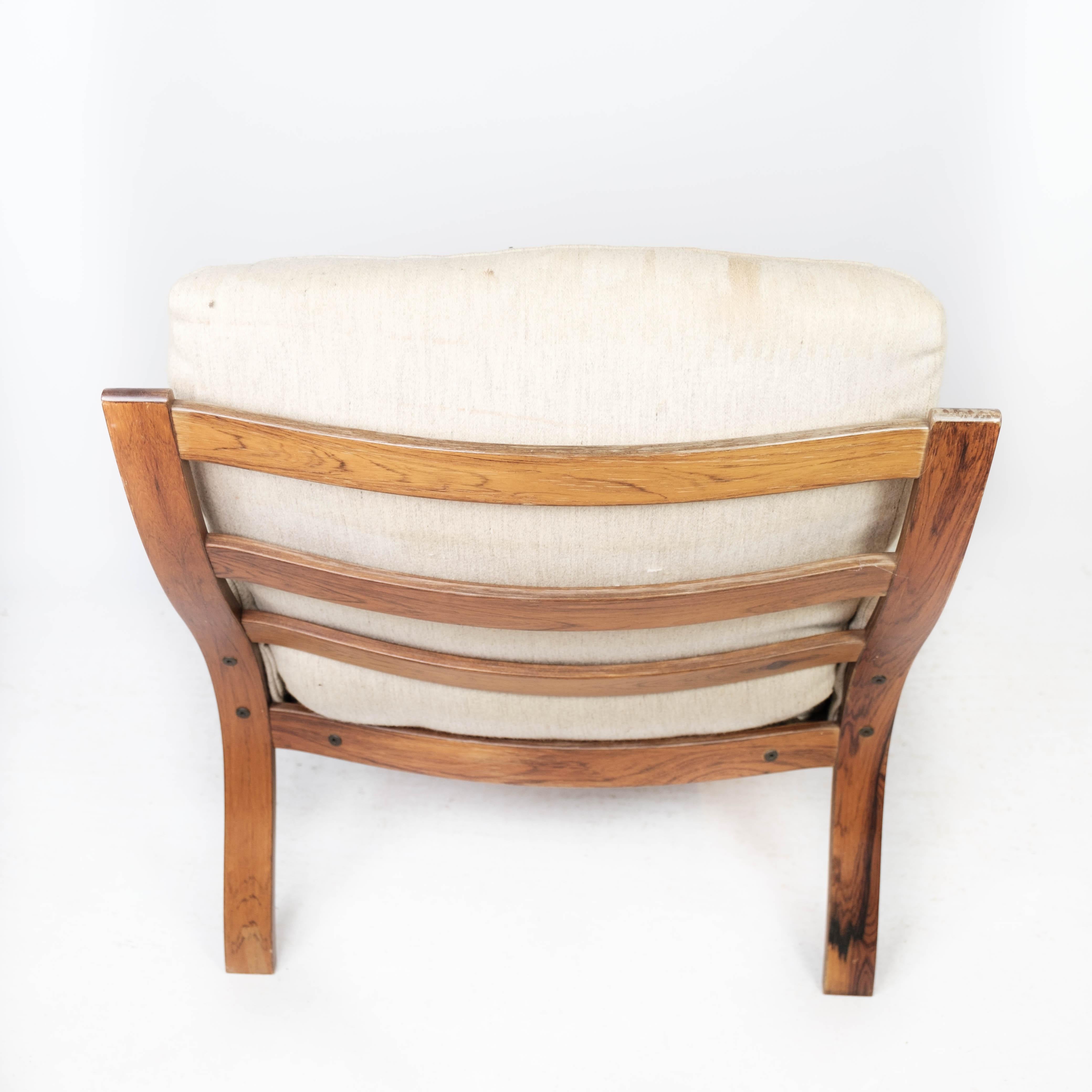 Fauteuils en bois de rose, design danois, années 1960 en vente 4