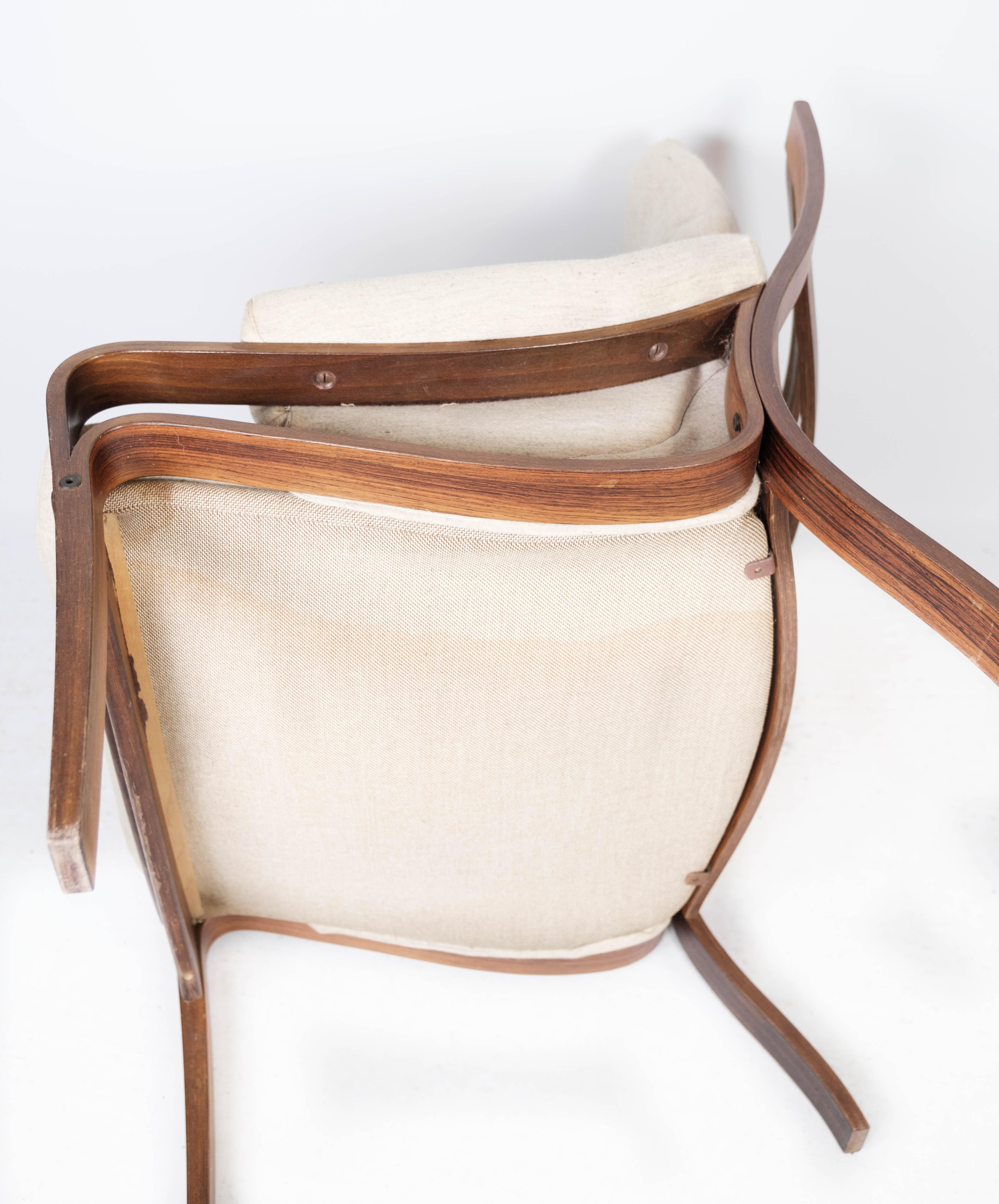 Easy Chairs aus Palisanderholz, dänisches Design, 1960er Jahre im Angebot 6