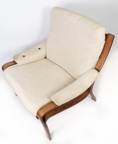 Butacas de madera de palisandro, de diseño danés, años 60