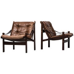 Easy Chairs Model Hunter Designed by Torbjørn Afdal Produced by Bruksbo