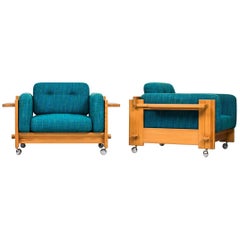 Easy Chairs Model Kontrapunkt Designed by Yngve Ekström Produced by Swedese AB