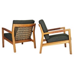 Scandinavian modern easy chairs by Carl Gustaf Hiort af Ornäs, Finland, 1950s