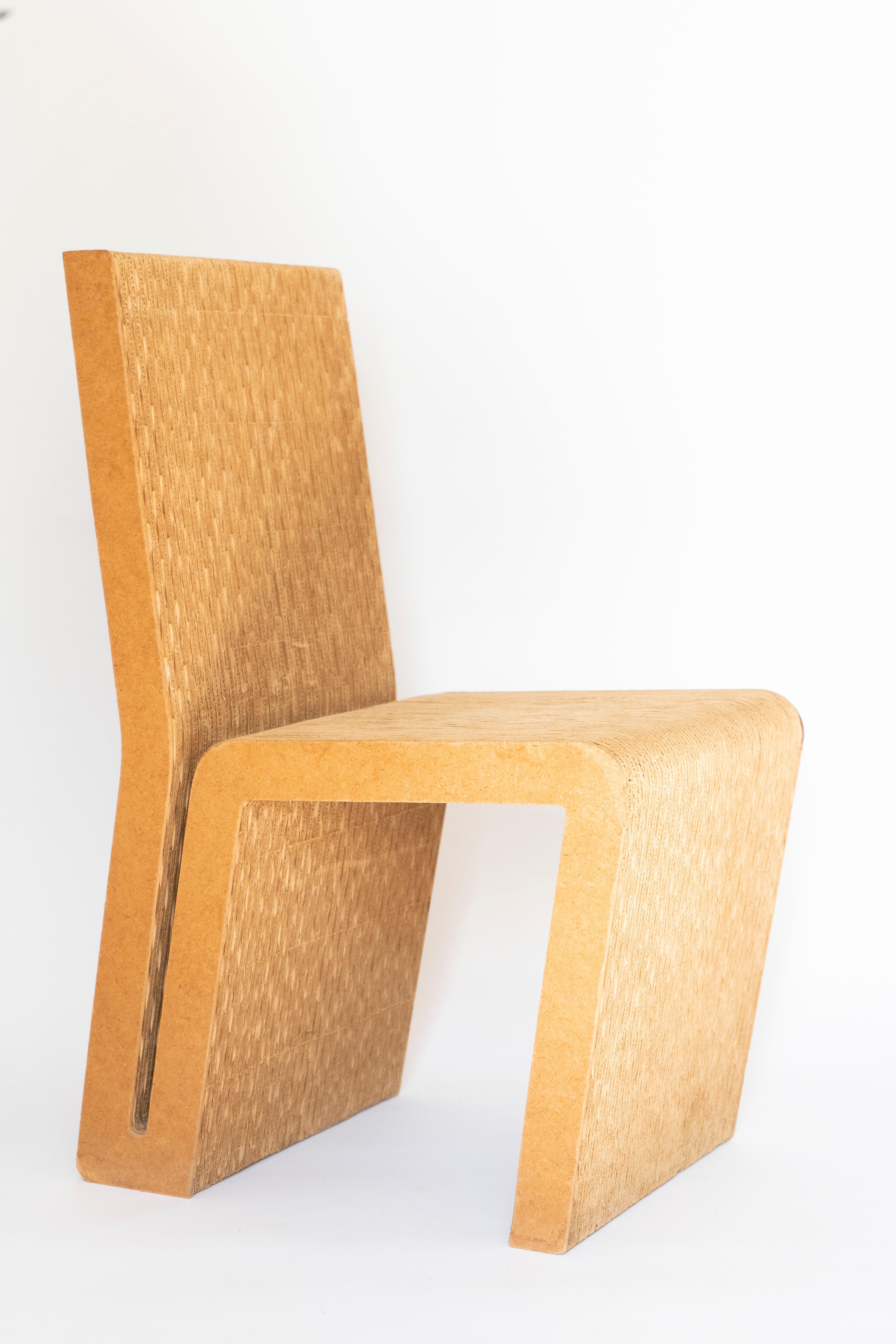 Other Easy Edges Cardboard Chair by Frank Gehry, Early 1970s Model For Sale