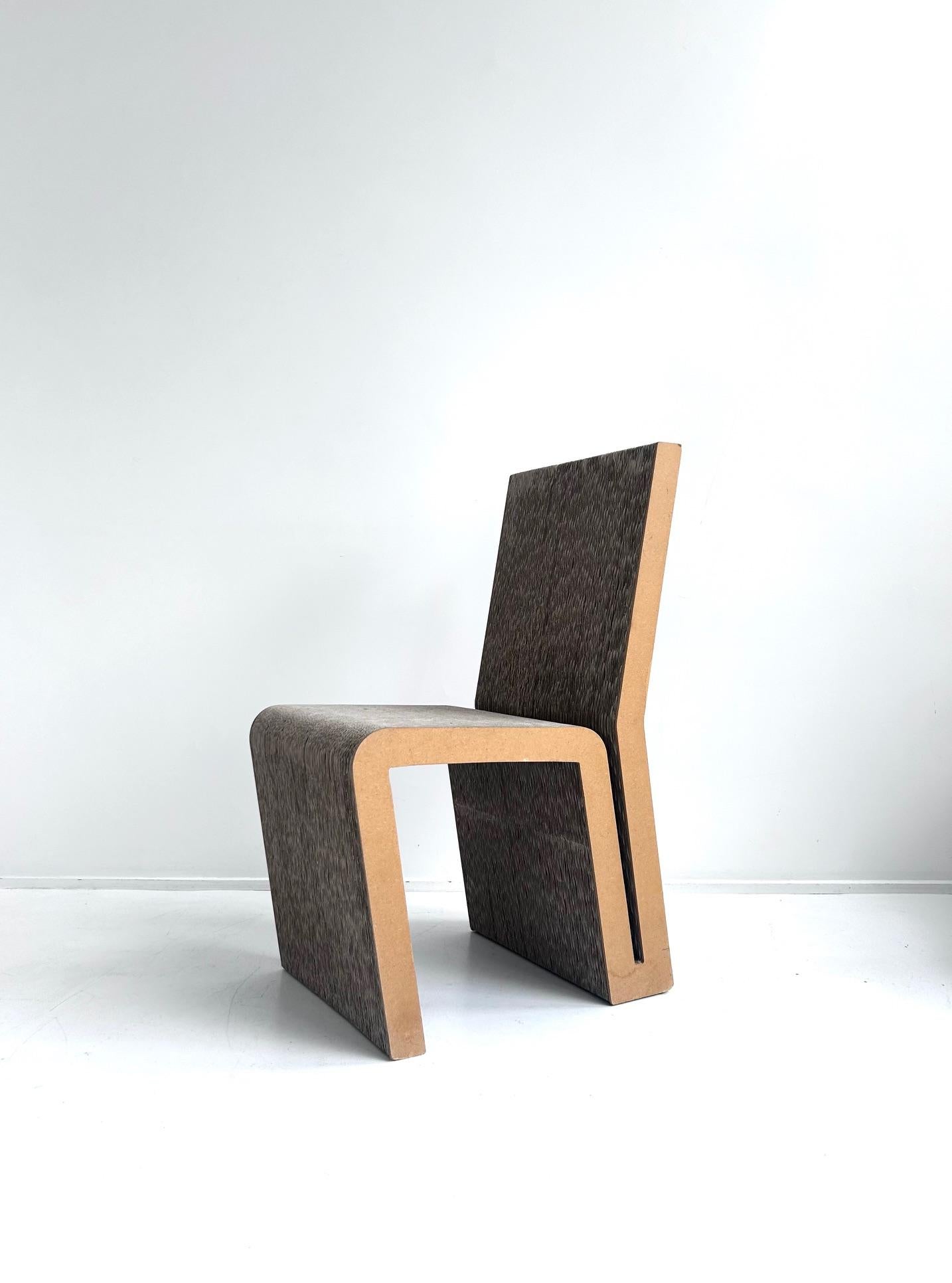 

“Easy Edges” chair by Franck Gehry for Vitra, 1972

This very rare model from the 