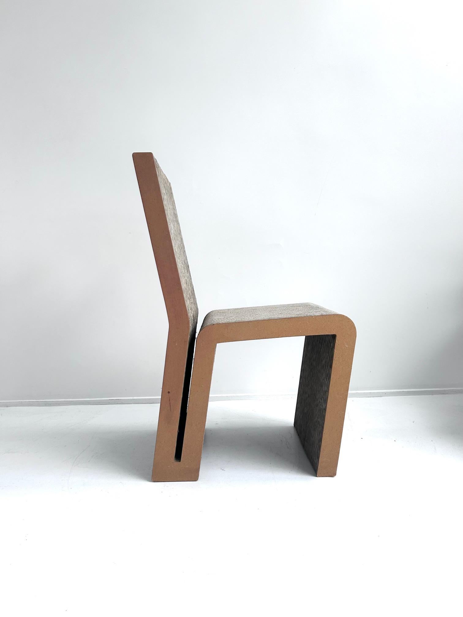 Easy Edges chair by Franck Gehry, Vitra, 1972 3