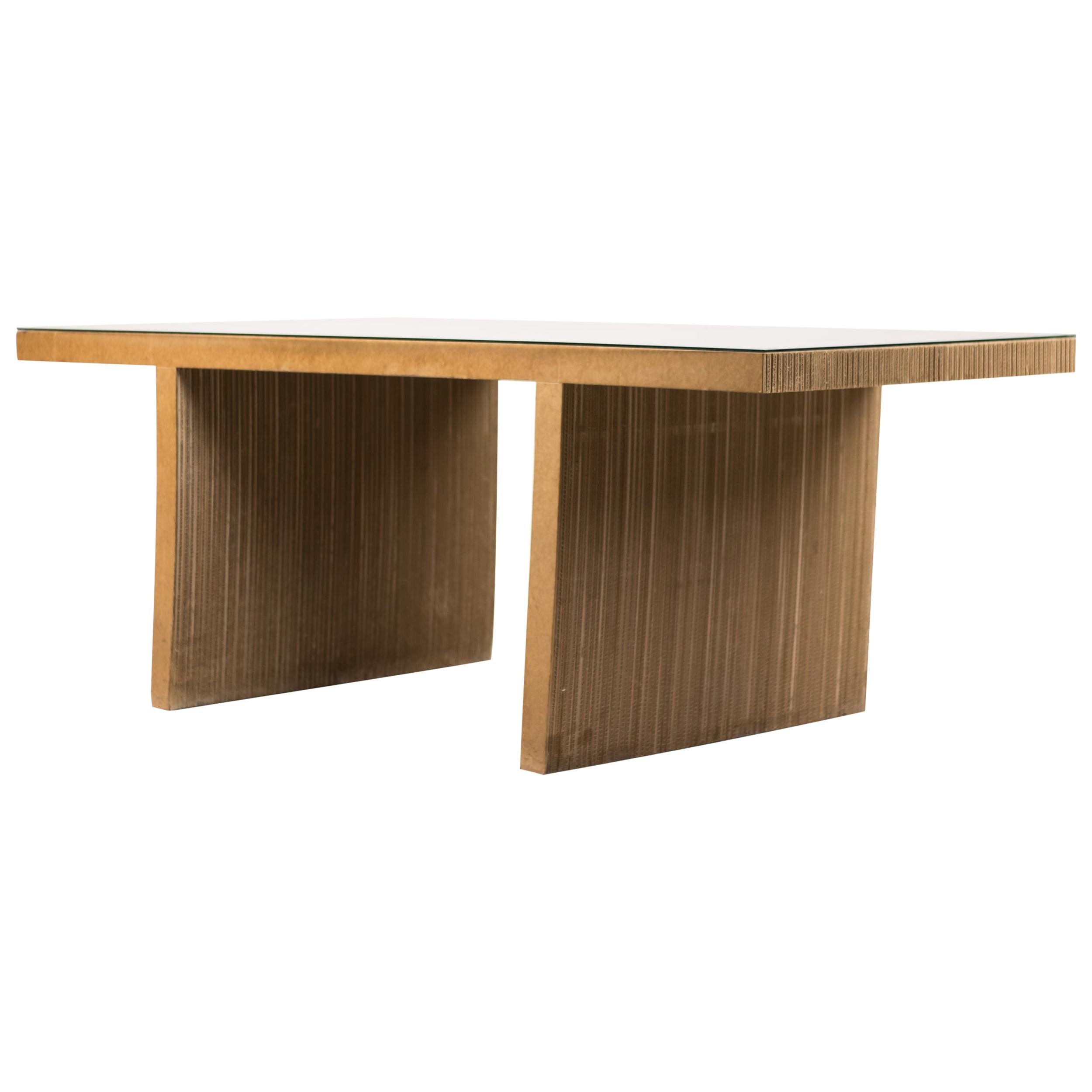 Easy Edges Table by Frank Gehry