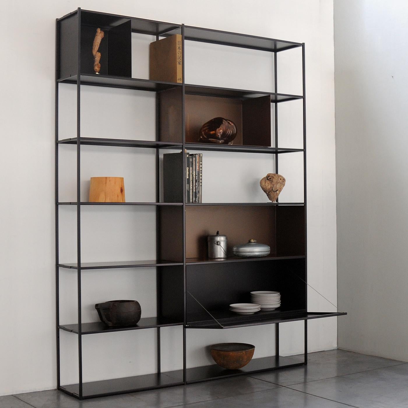 Italian Easy Irony Shelving Unit by Maurizio Peregalli #3 For Sale