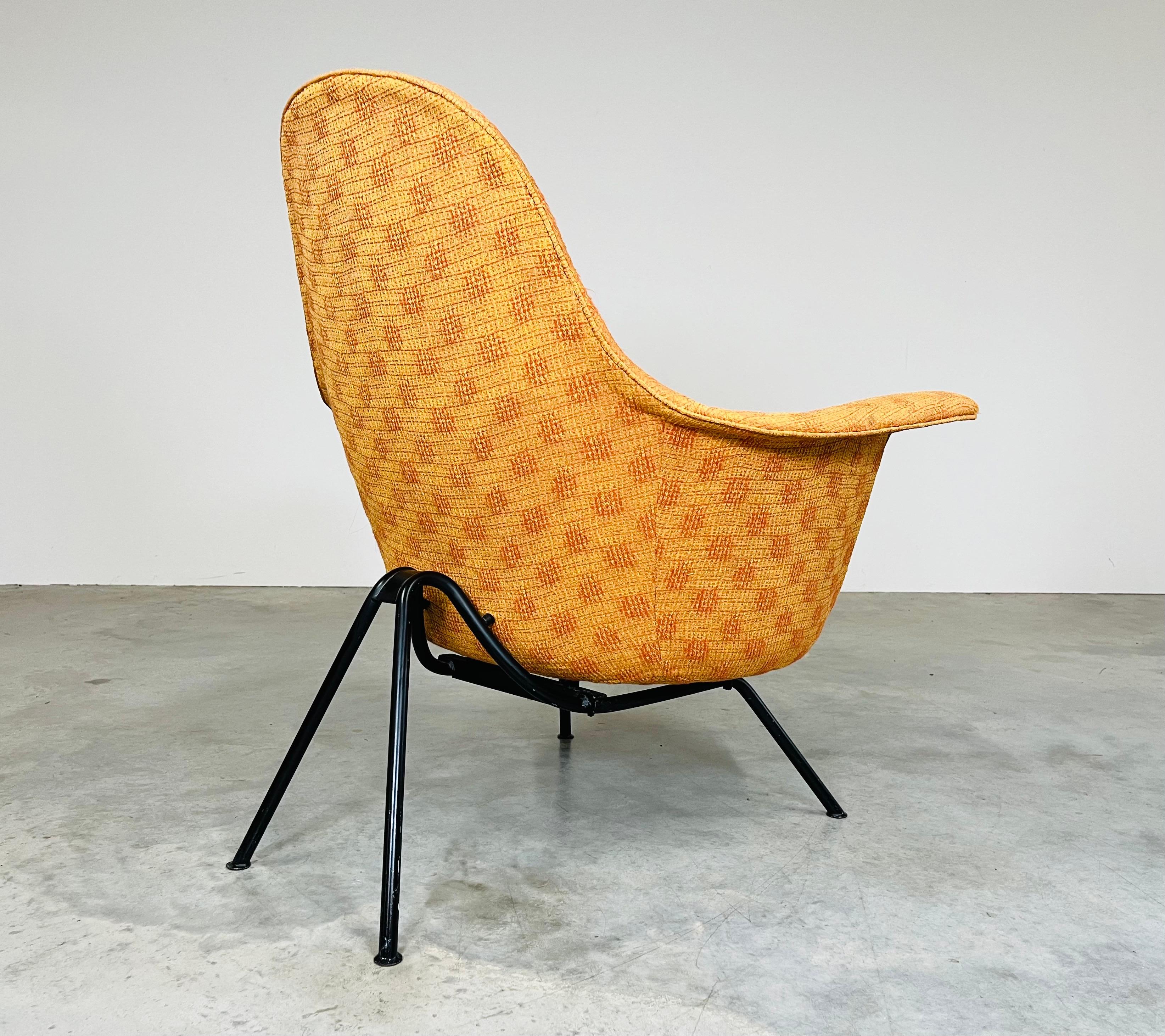 20th Century Easy Lounge Chair By Hans Bellmann From His Sitwell Collection Switzerland -1955 For Sale
