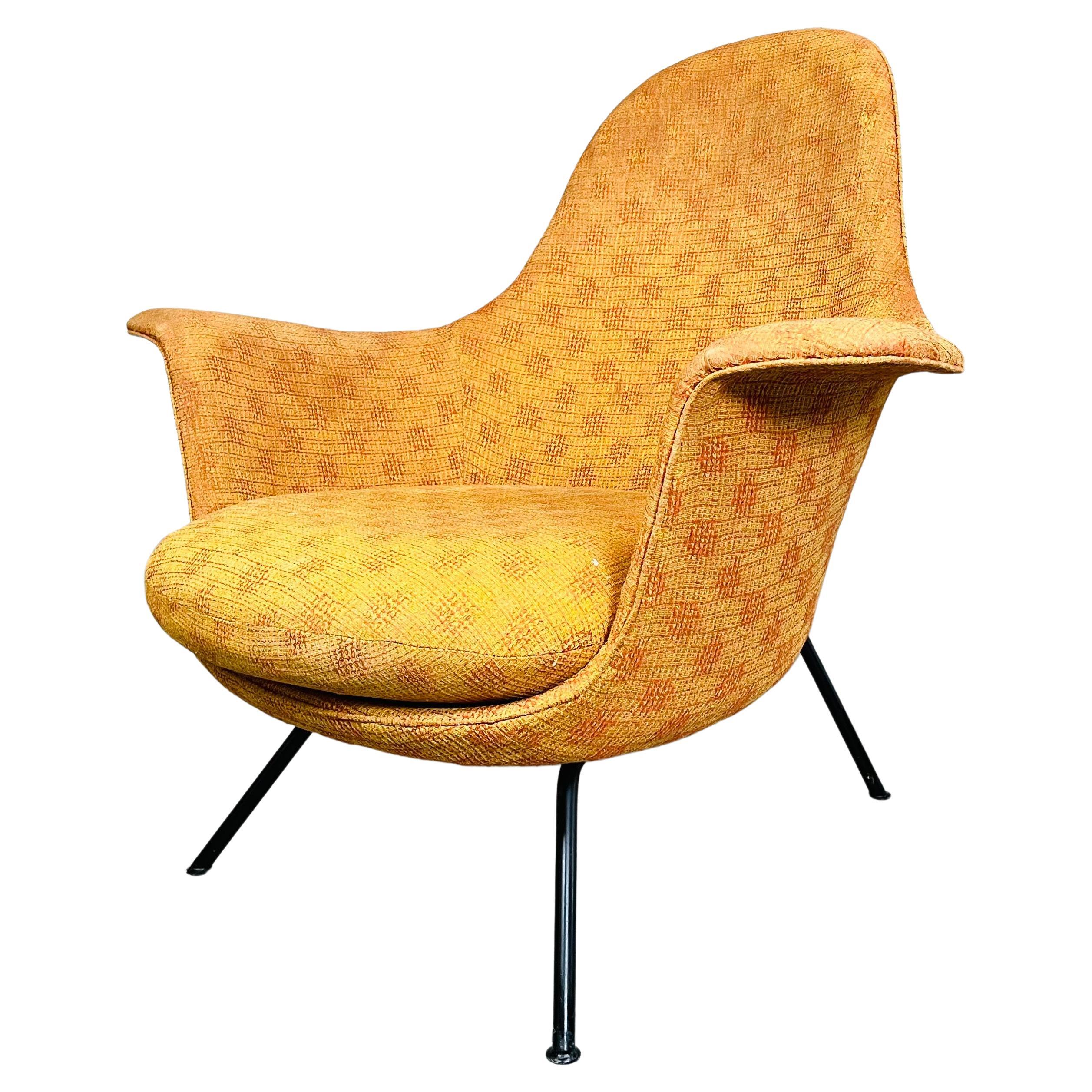 Easy Lounge Chair By Hans Bellmann From His Sitwell Collection Switzerland -1955 For Sale