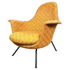 Vintage Easy Lounge Chair By Hans Bellmann From His Sitwell Collection Switzerland -1955