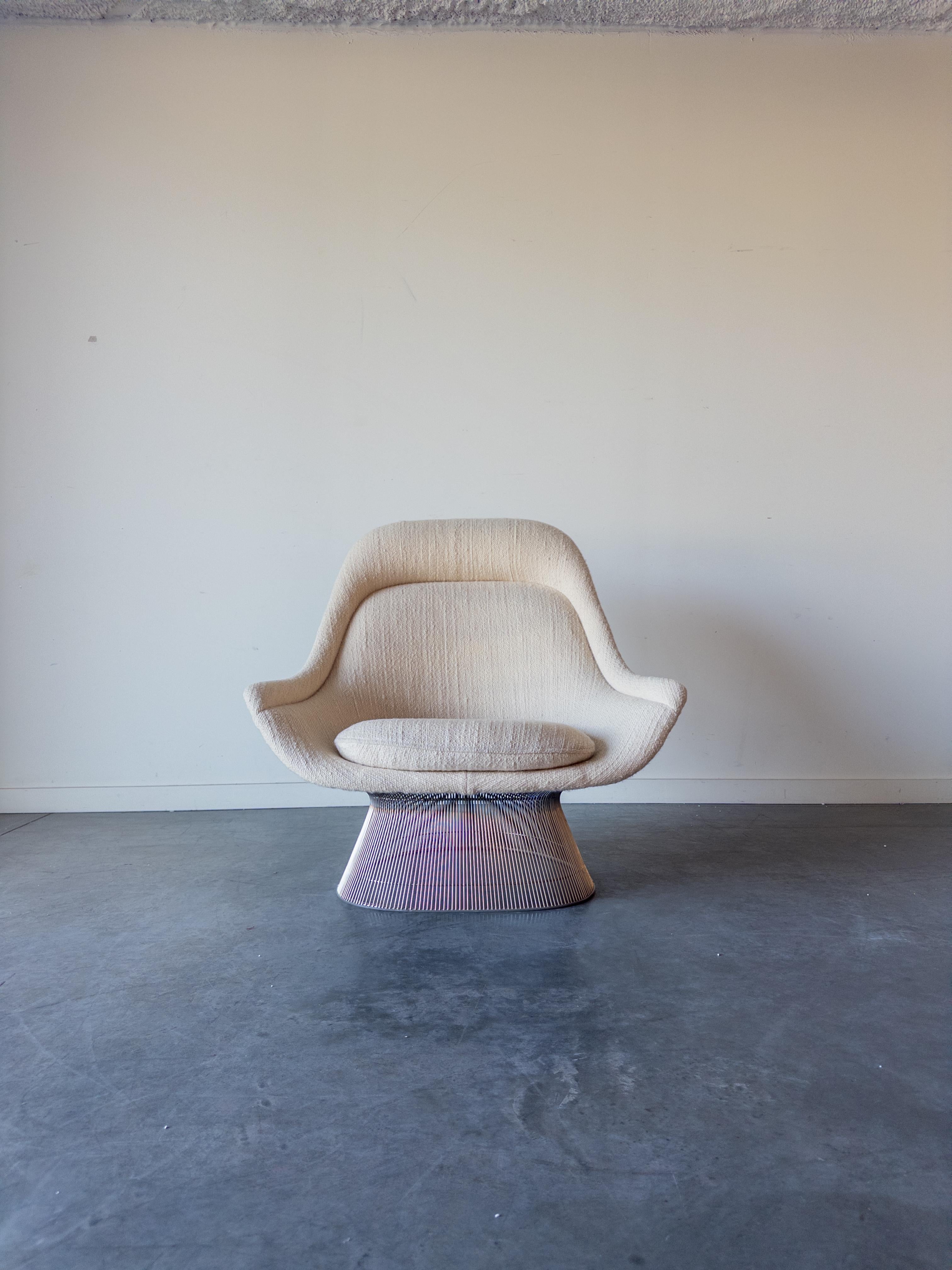 Easy Lounge Chair by Warren Platner for Knoll International, 1980 In Good Condition For Sale In New York, NY