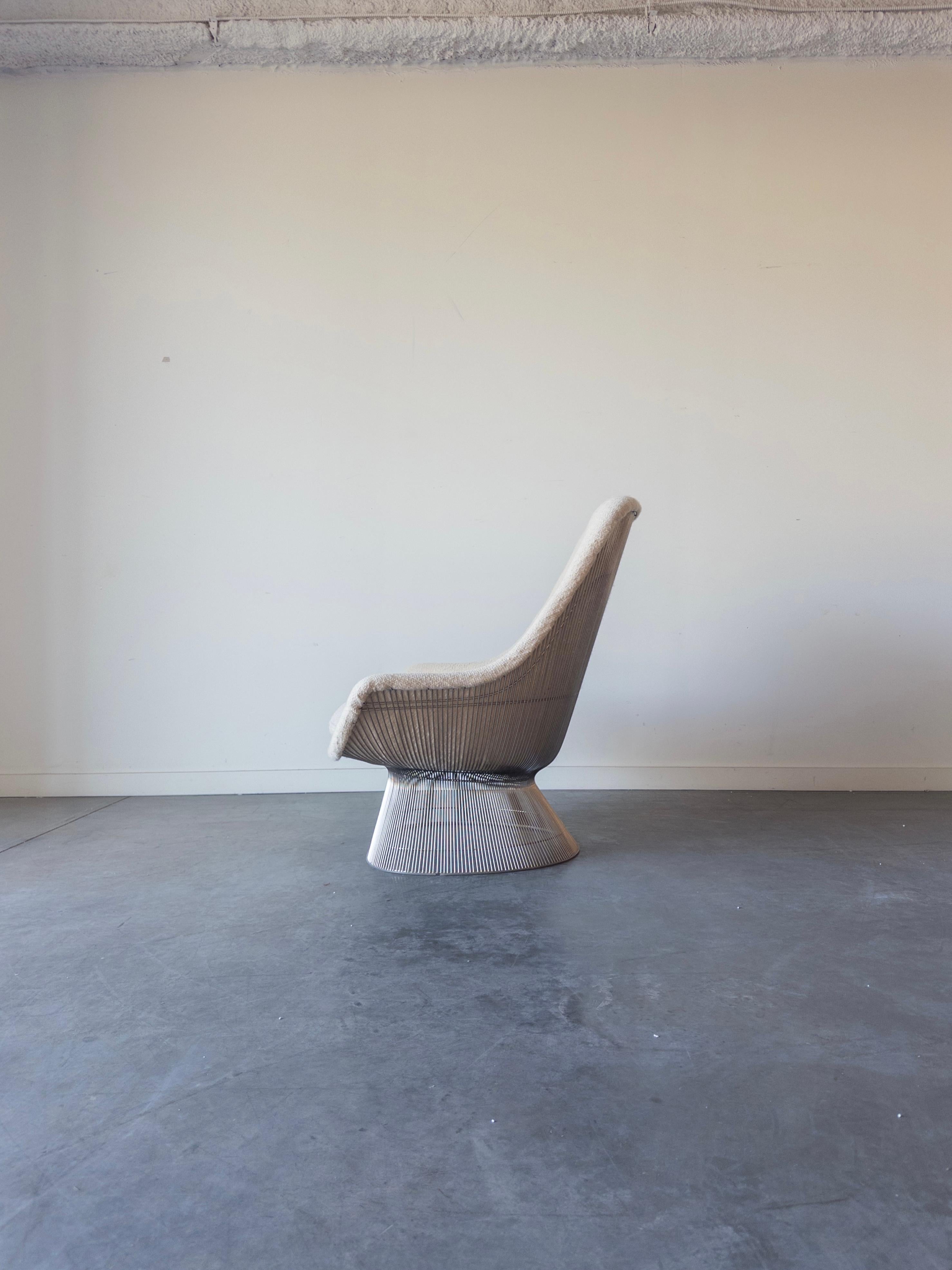Late 20th Century Easy Lounge Chair by Warren Platner for Knoll International, 1980 For Sale