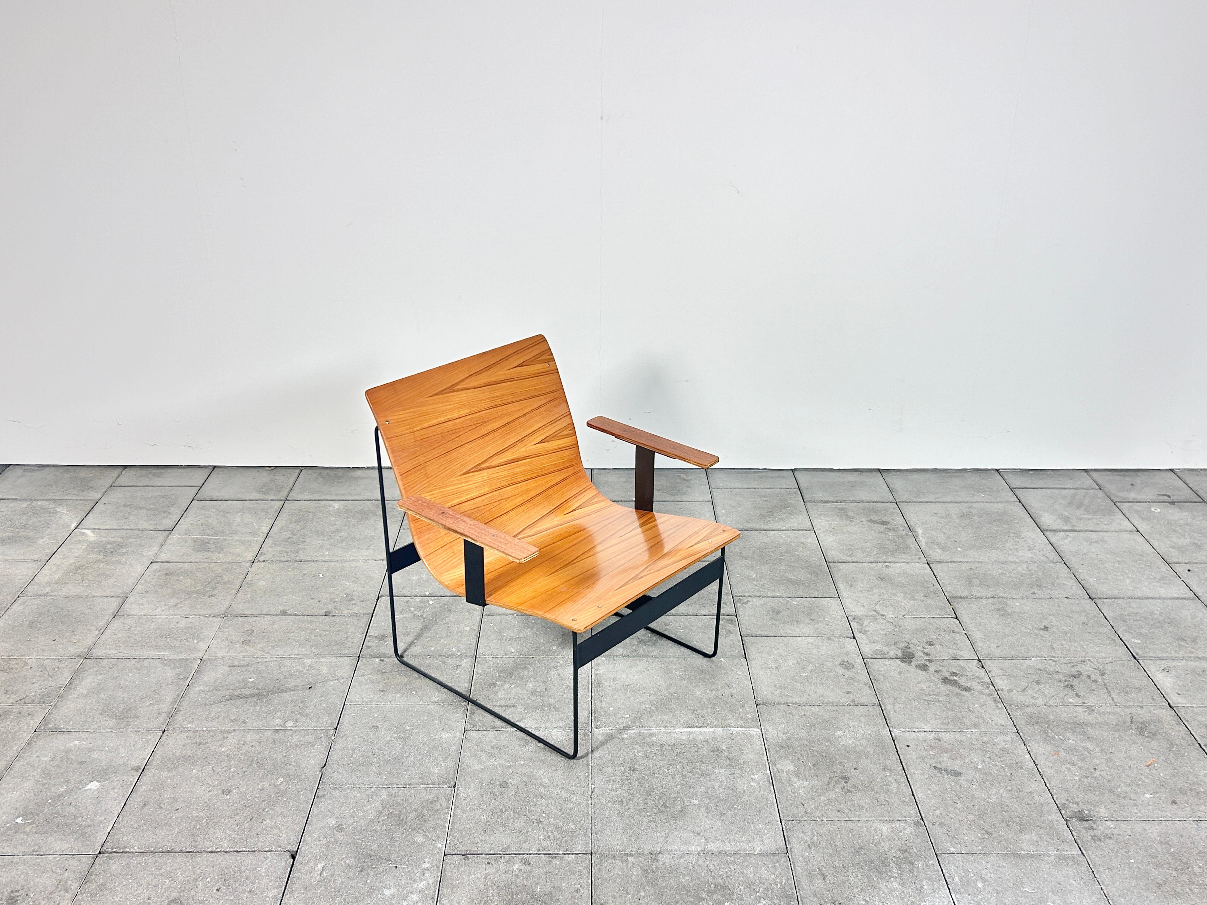 Easy Lounge chair design Gunter Renkel for Twen Rego 1950ies For Sale 4
