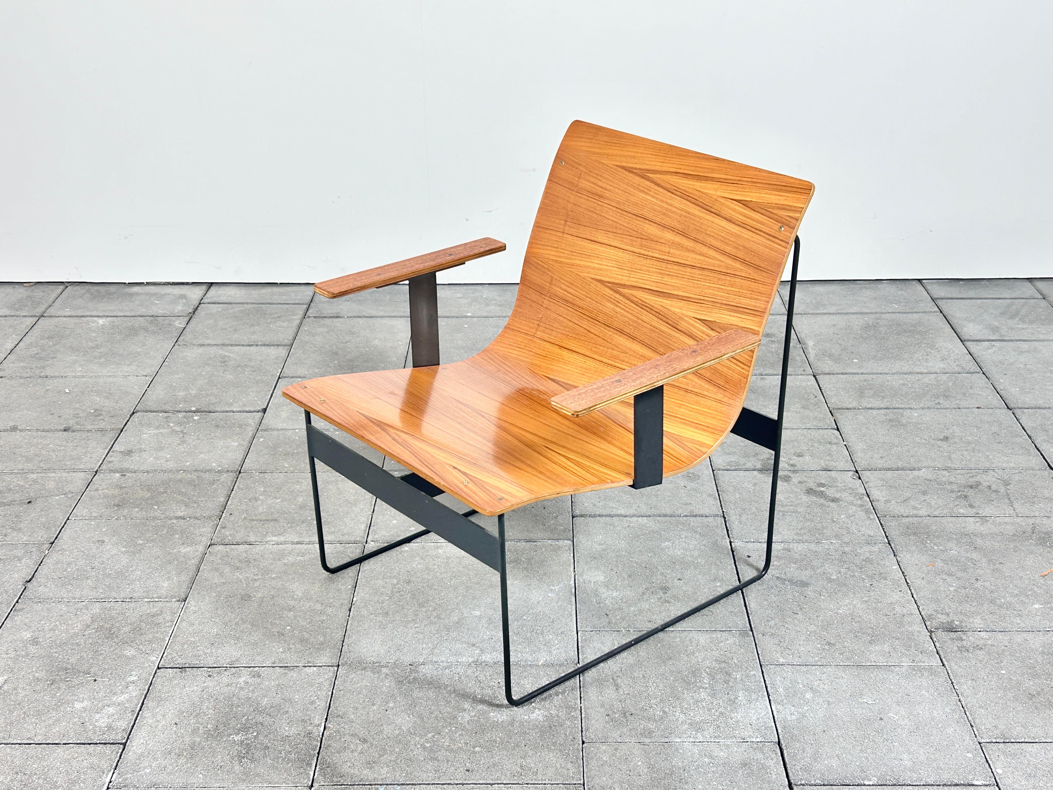 Easy Lounge chair design Gunter Renkel for Twen Rego 1950ies For Sale 5
