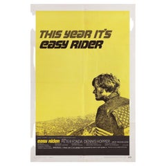 Easy Rider 1969 U.S. One Sheet Film Poster