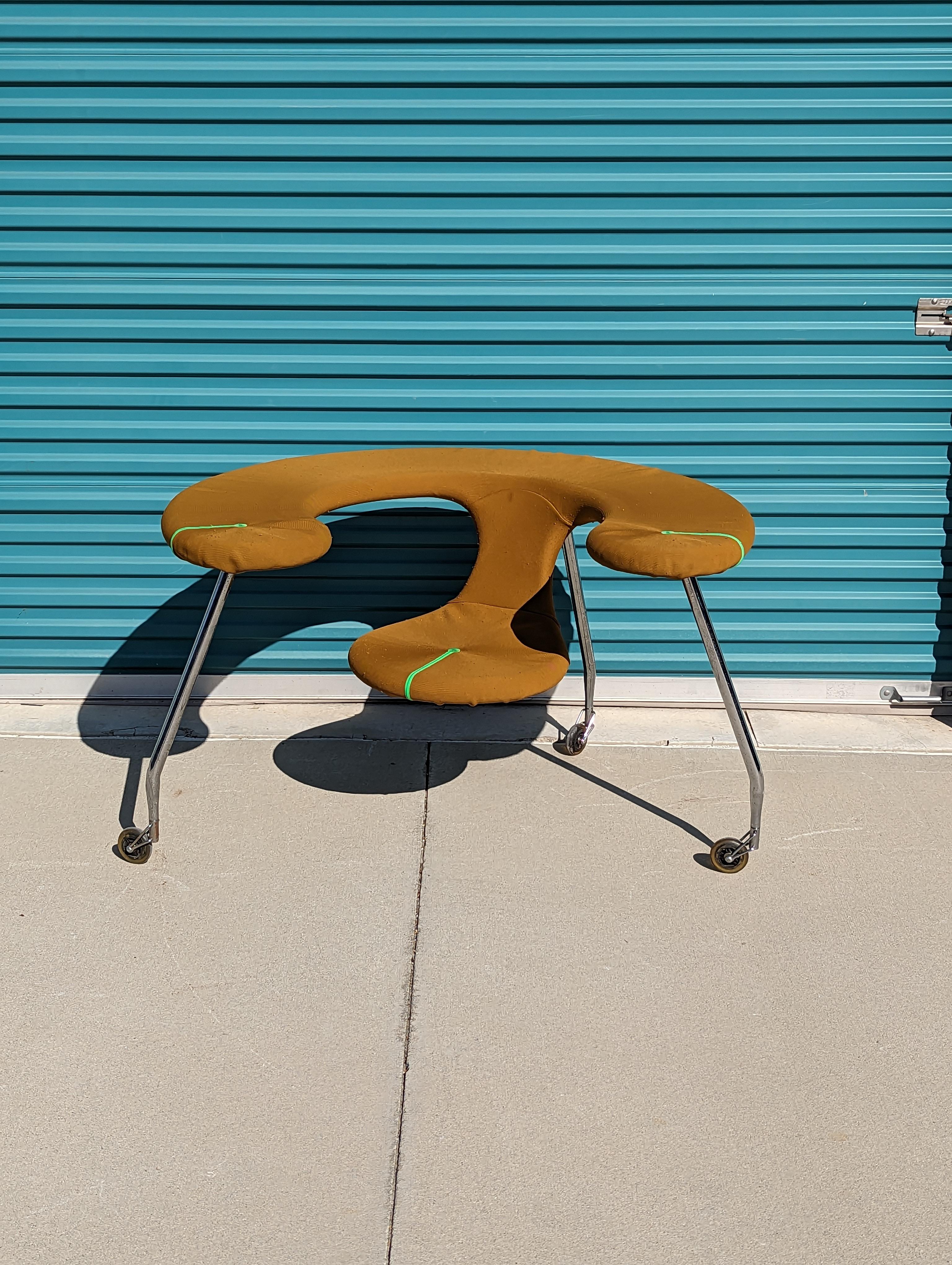 Easy Rider Mobile Desk Chair by Danny Venlet for Bulo In Good Condition For Sale In Chino Hills, CA