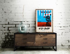 "Easy Rider" Original Vintage Movie Poster, Japanese, 1969