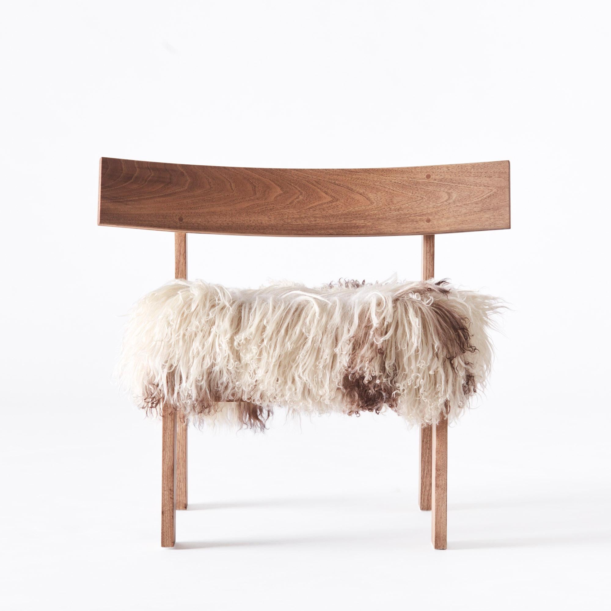 Easy Chair is the outcome of an ongoing creative collaboration between designer Niklas Runesson and Dusty Deco. Runesson, a self-taught artist, furniture designer, and skilled carpenter, initially crafted this distinctive chair by hand in his
