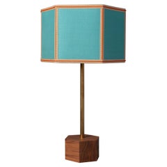 Lampe de table facile - Turquoise