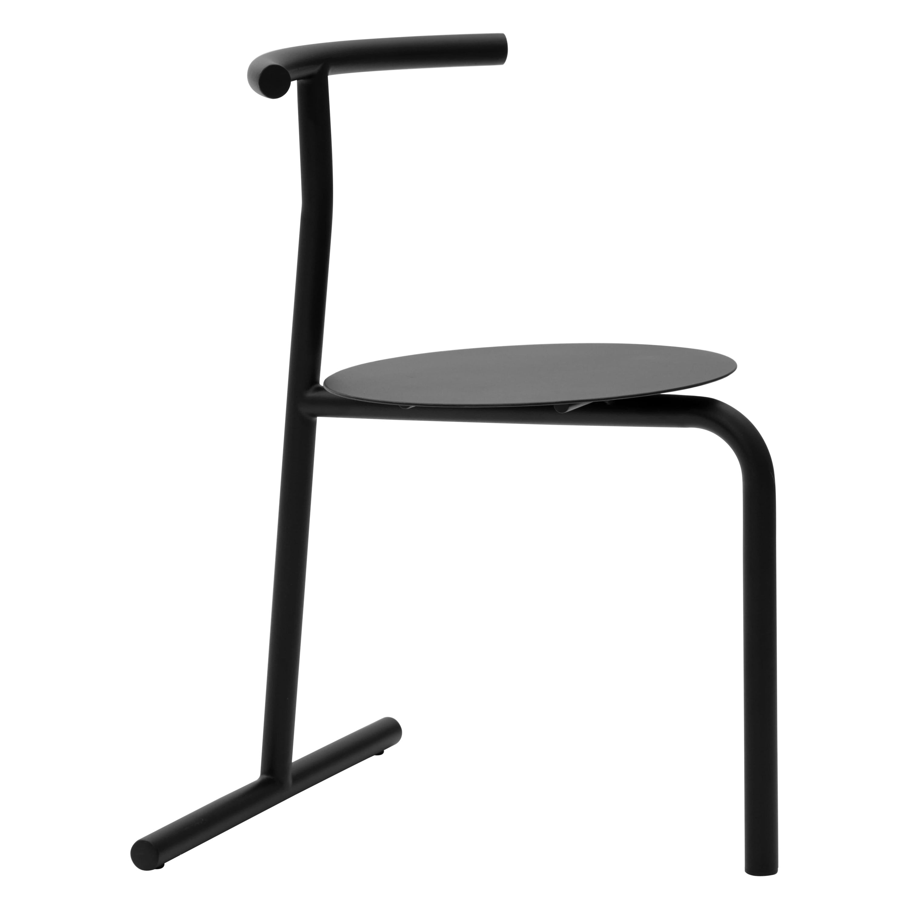 Eater Steel Seat Chair by Oito For Sale