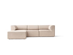 Eave Modular Sofa, Pouf, Kvadrat's "Savanna" 0202 'Cream' Pouf Only