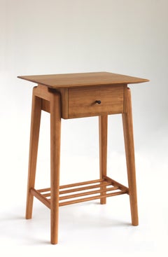 Eaves Nightstand / End Table with Dovetail Drawer by Kierstin Siegl