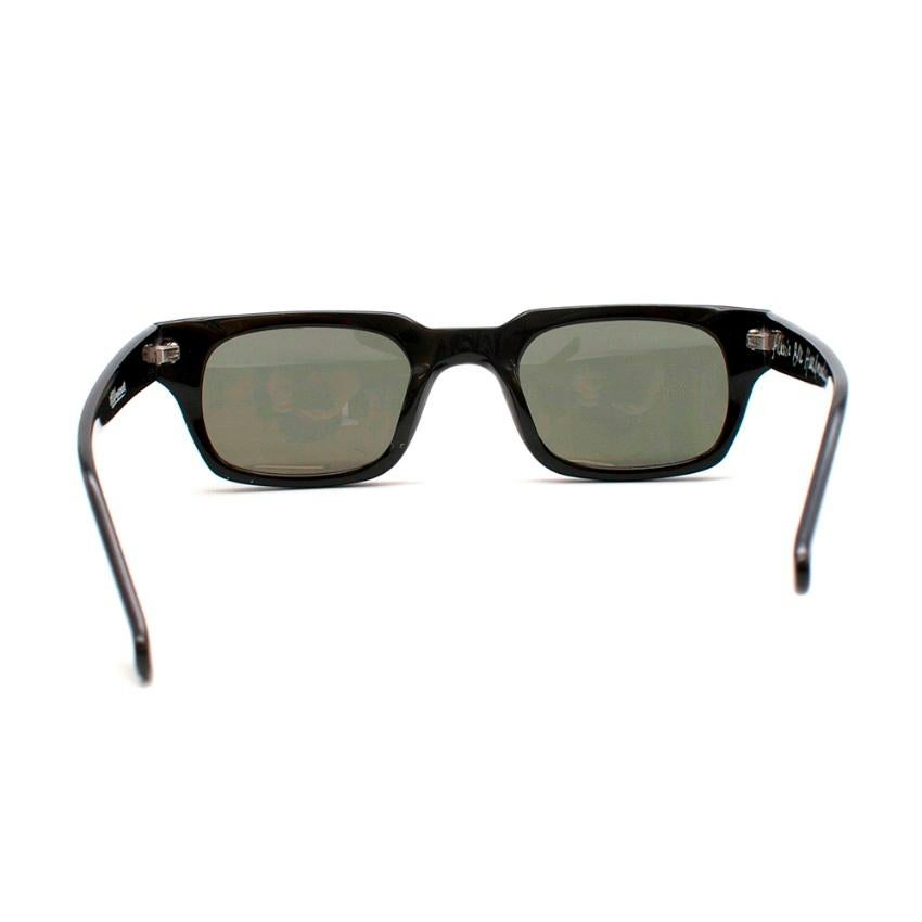 E.B. Meyrowitz Black Sunglasses With E. Marinella Case at 1stDibs | eb ...