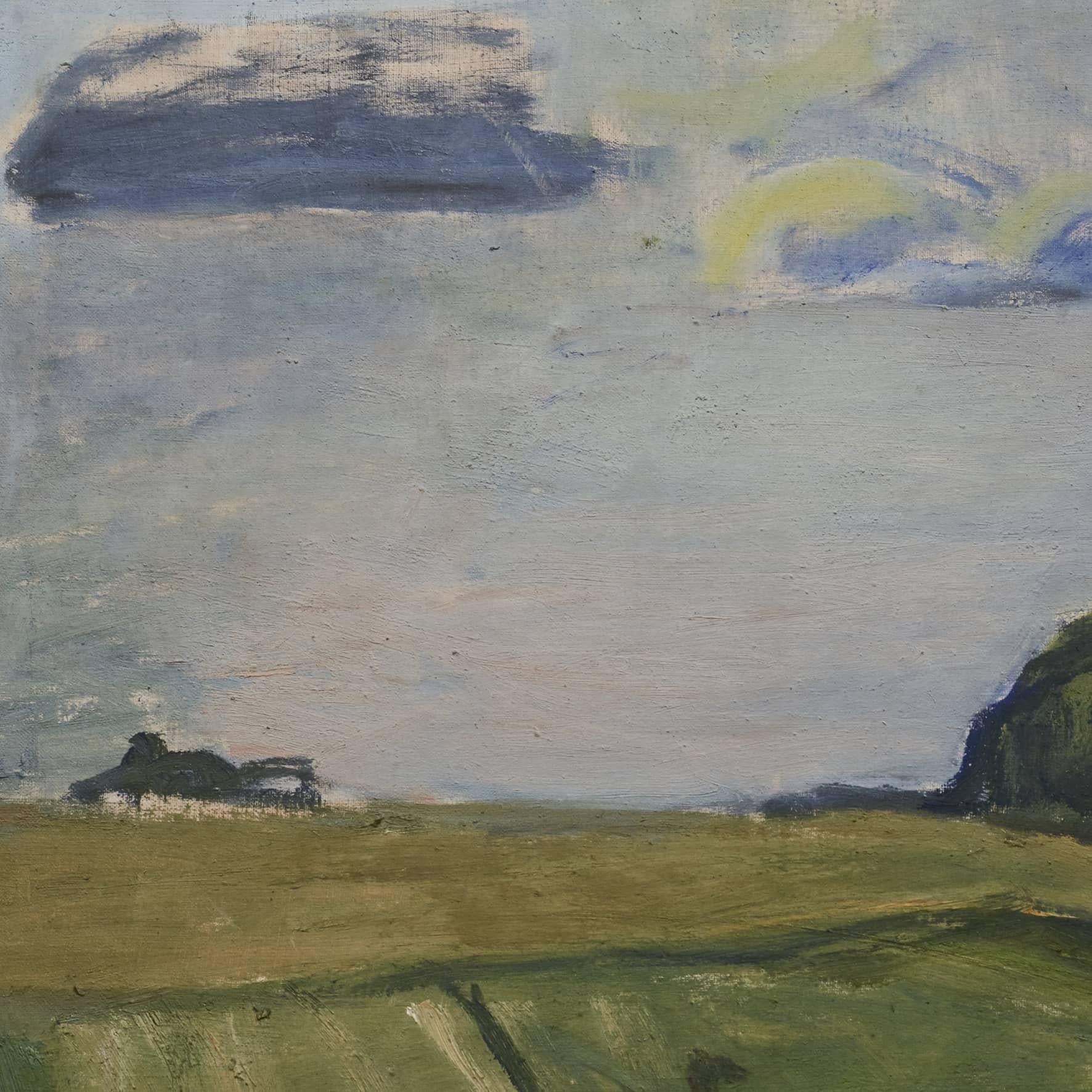 20th Century Ebba Carstensen, Landscape, Oil On Canvas