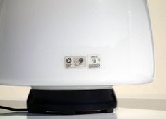 "EBE 34" by Giusto Toso for Leucos Murano Design 1970s Pair of Table Lamps