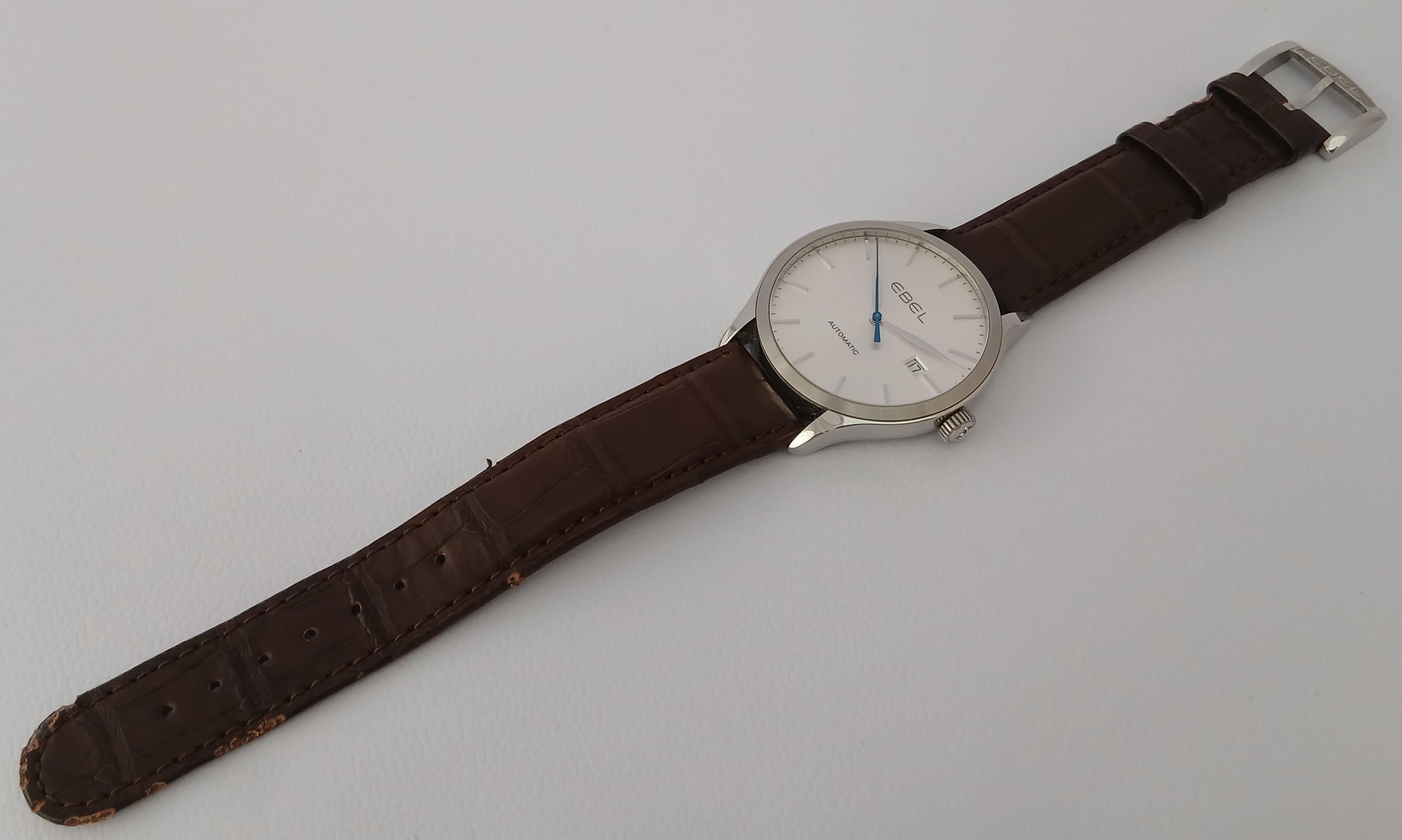 Reloj Ebel 100 Classic Acero Automático 40 mm en venta 10