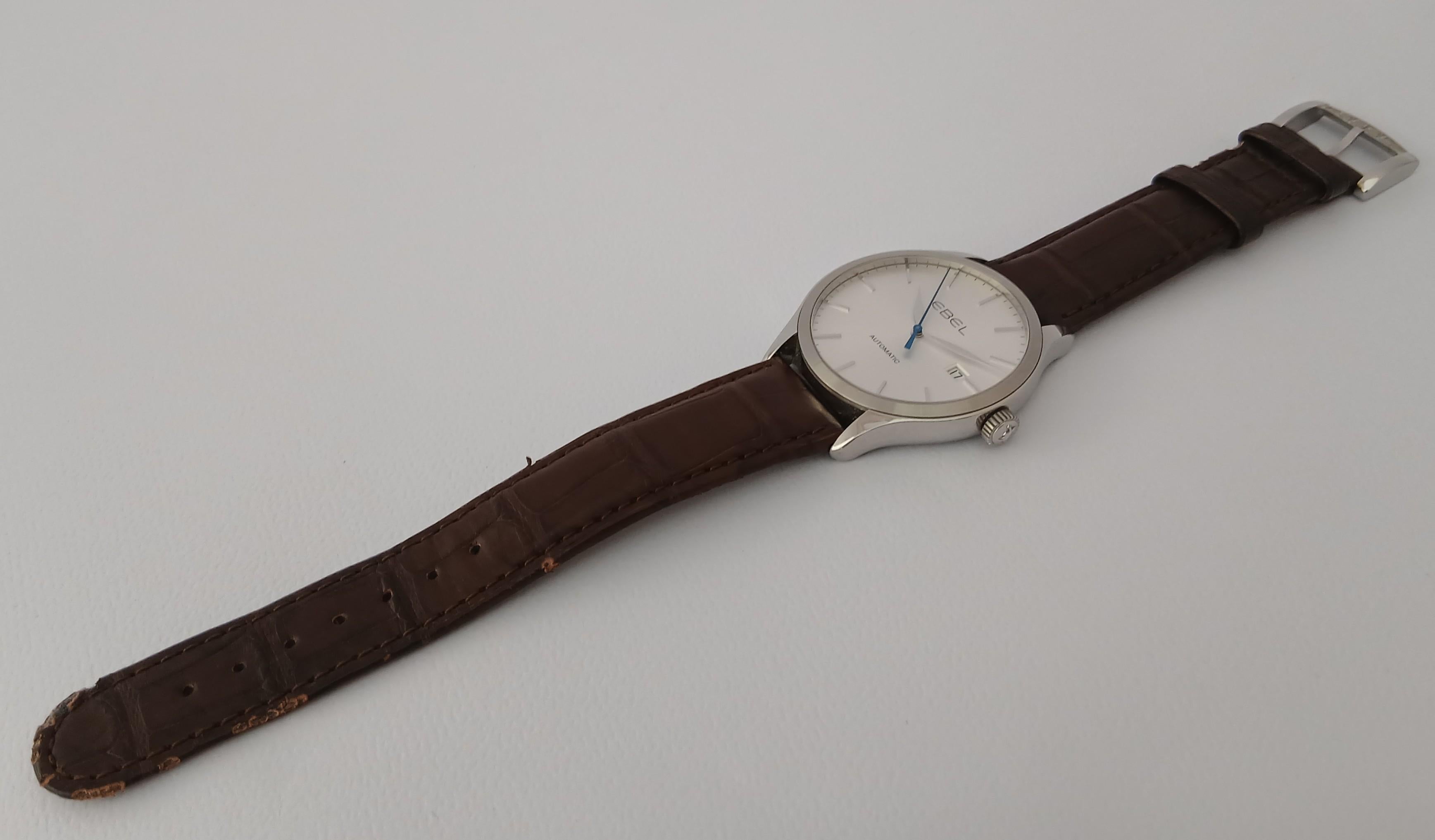 Reloj Ebel 100 Classic Acero Automático 40 mm en venta 11