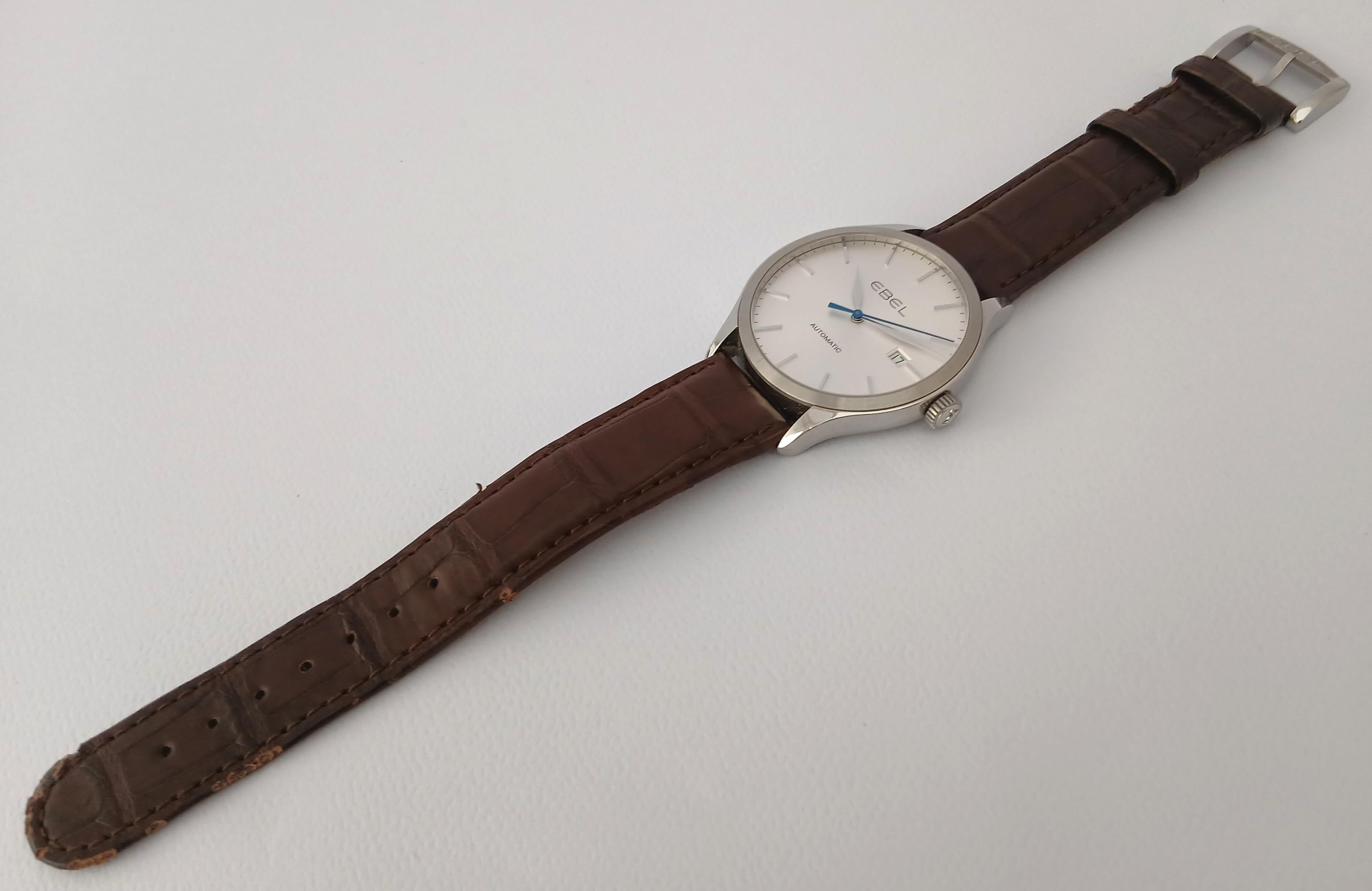 Reloj Ebel 100 Classic Acero Automático 40 mm en venta 14