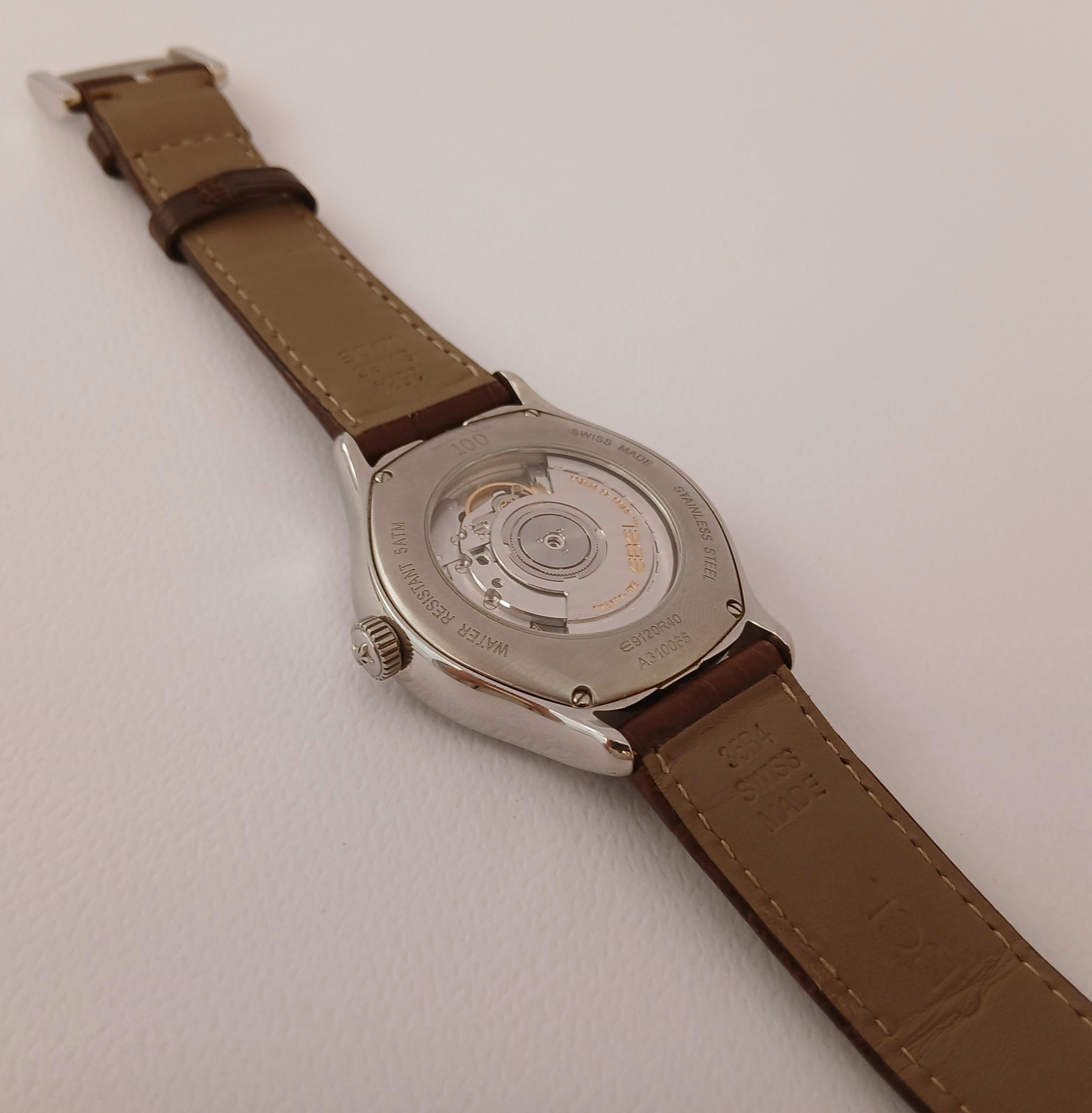 Reloj Ebel 100 Classic Acero Automático 40 mm en venta 3