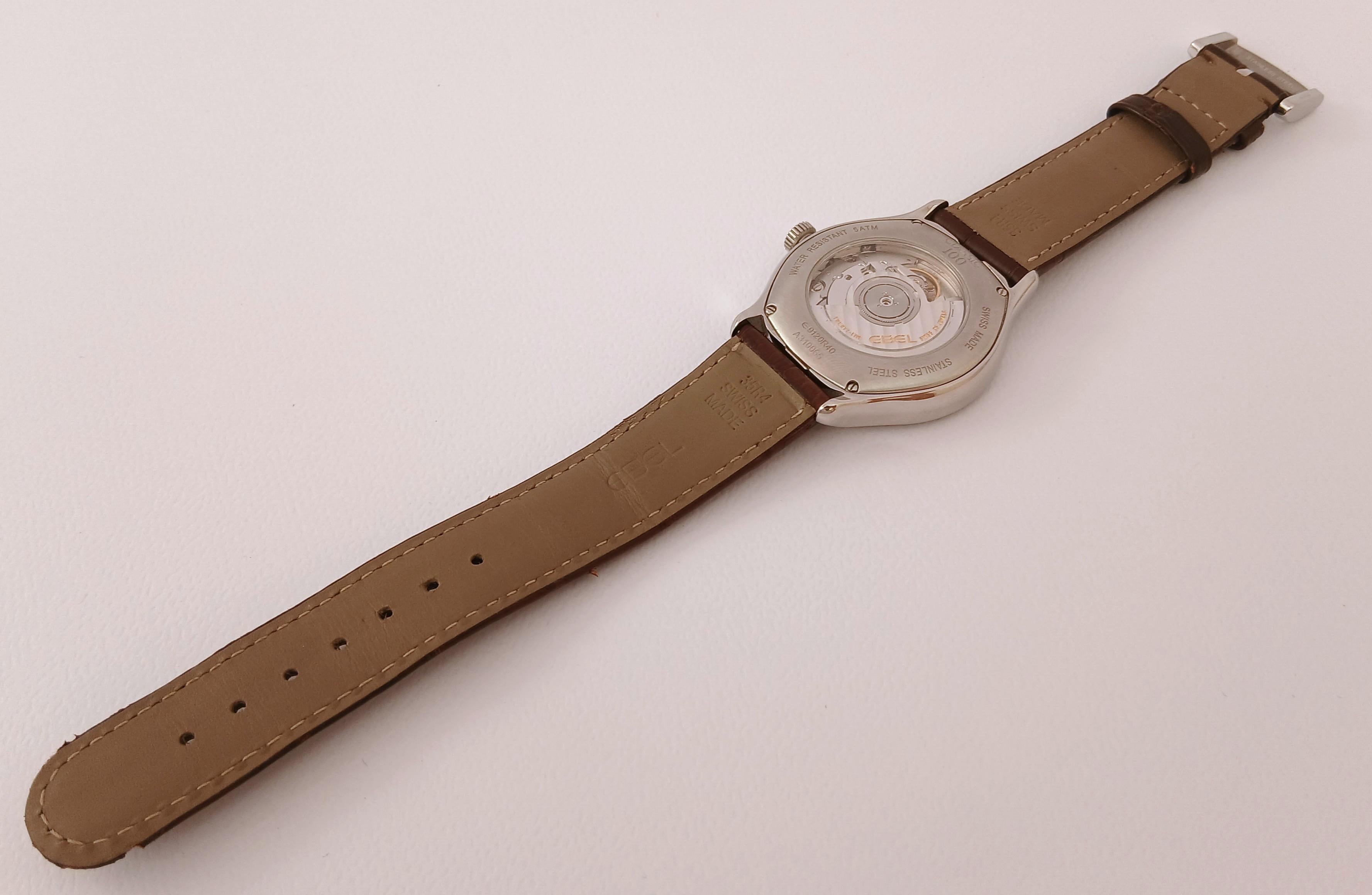 Reloj Ebel 100 Classic Acero Automático 40 mm en venta 5