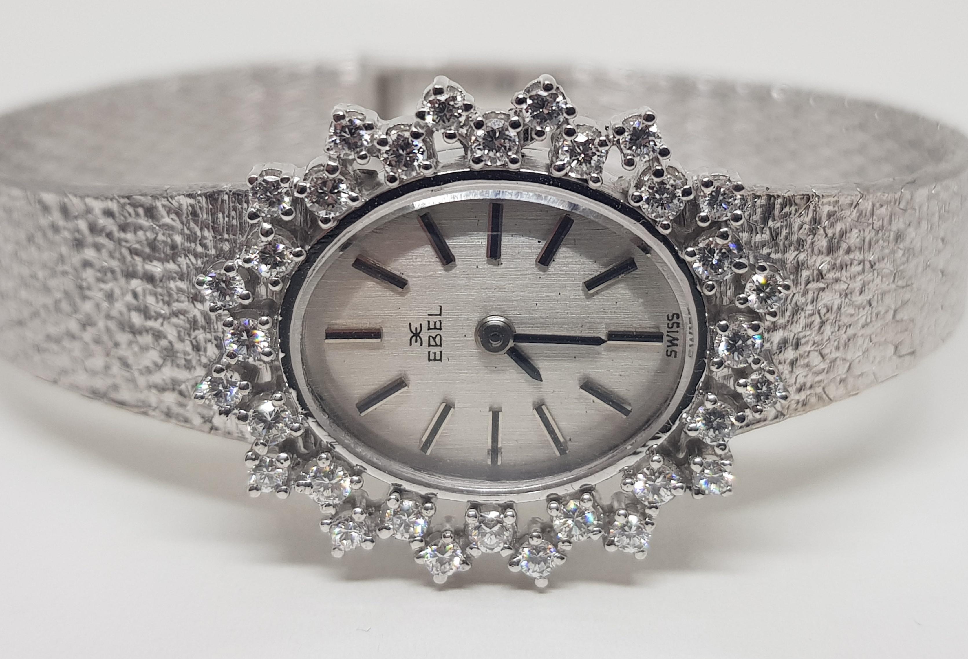 ebel ladies watch with diamonds