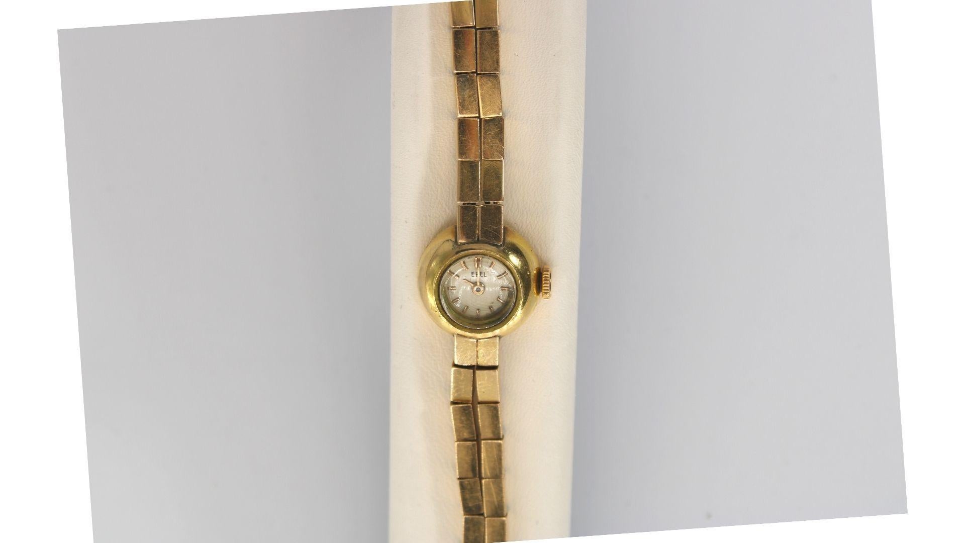 ebel gold watch 18k