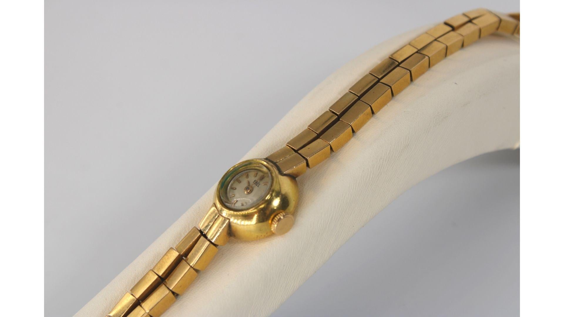 Ebel 18k Yellow Gold Wrist Watch