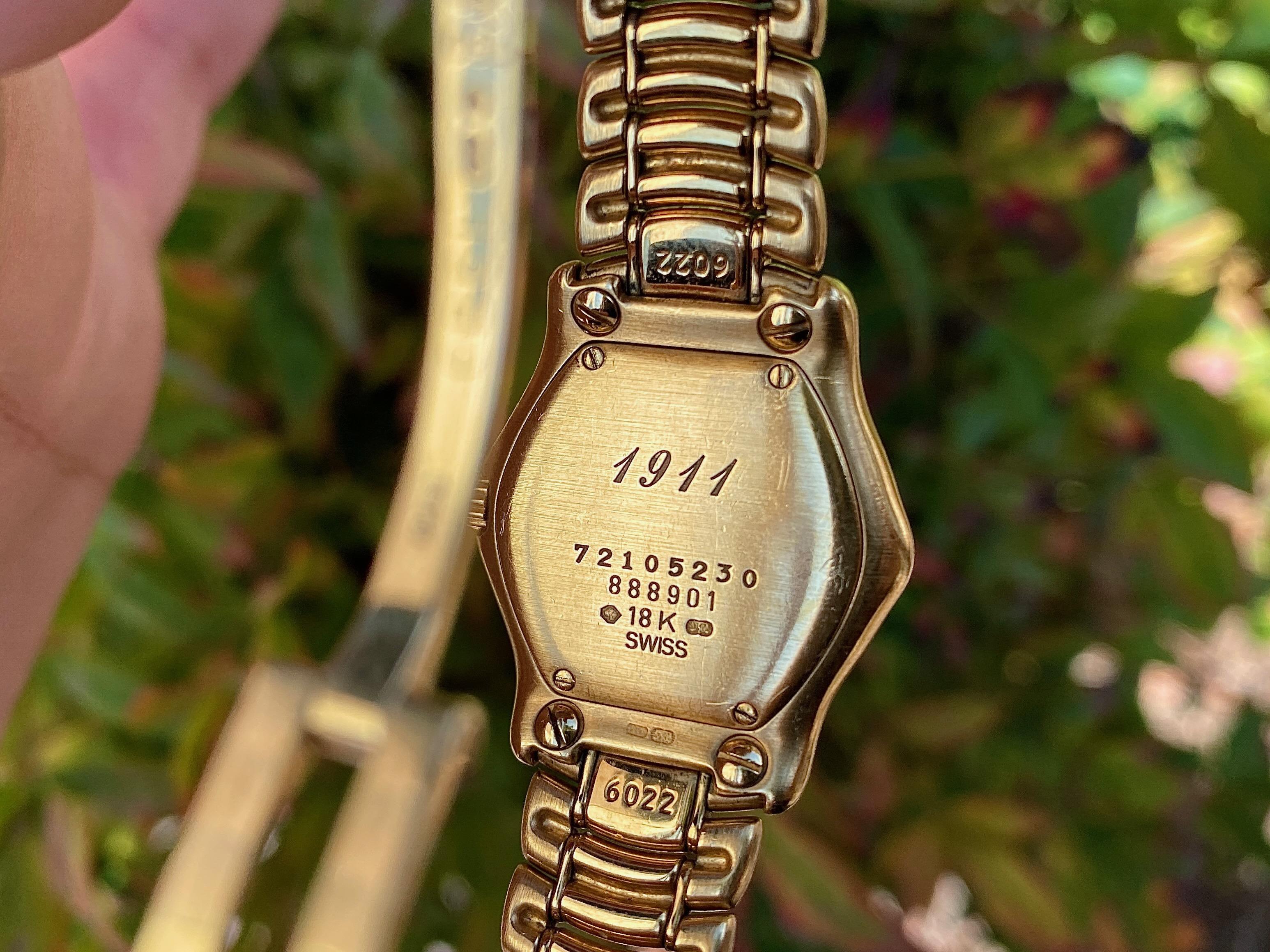 ebel 1911 gold watch